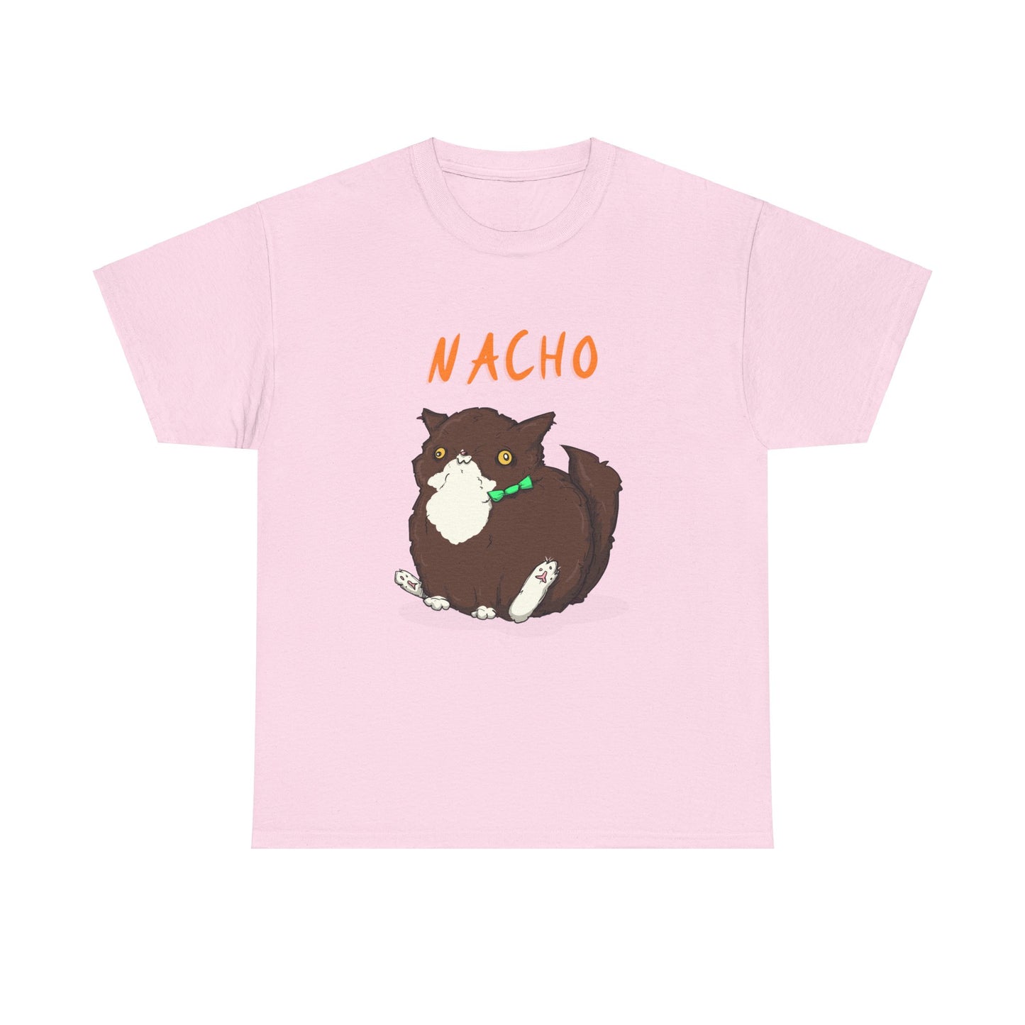 Nacho The Cat Unisex Heavy Cotton Tee