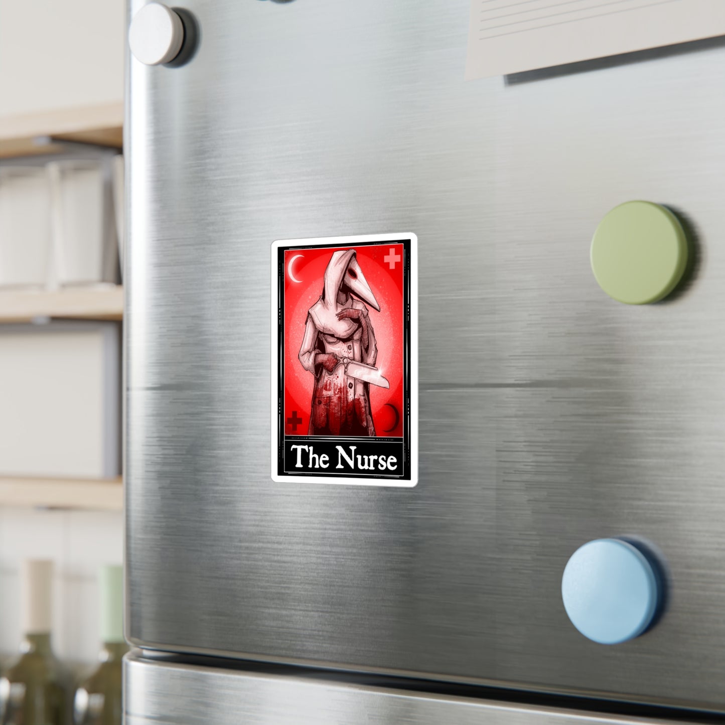 The Nurse Tarot Kiss-Cut Vinyl Decal