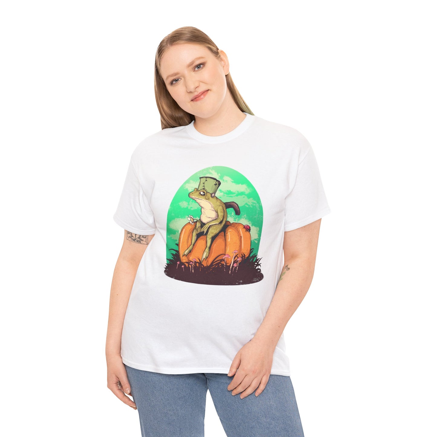 Frogenstein Unisex Heavy Cotton Tee