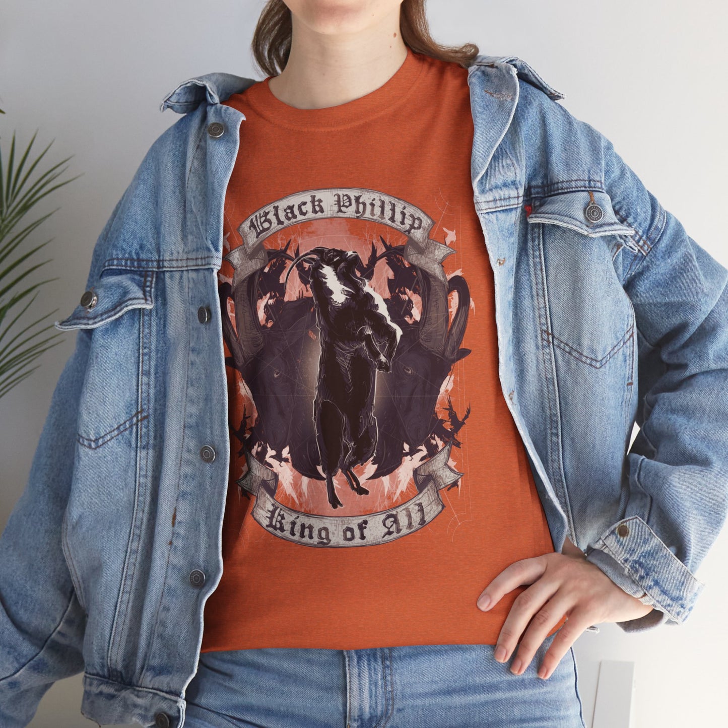 Black Phillip Unisex Heavy Cotton Tee