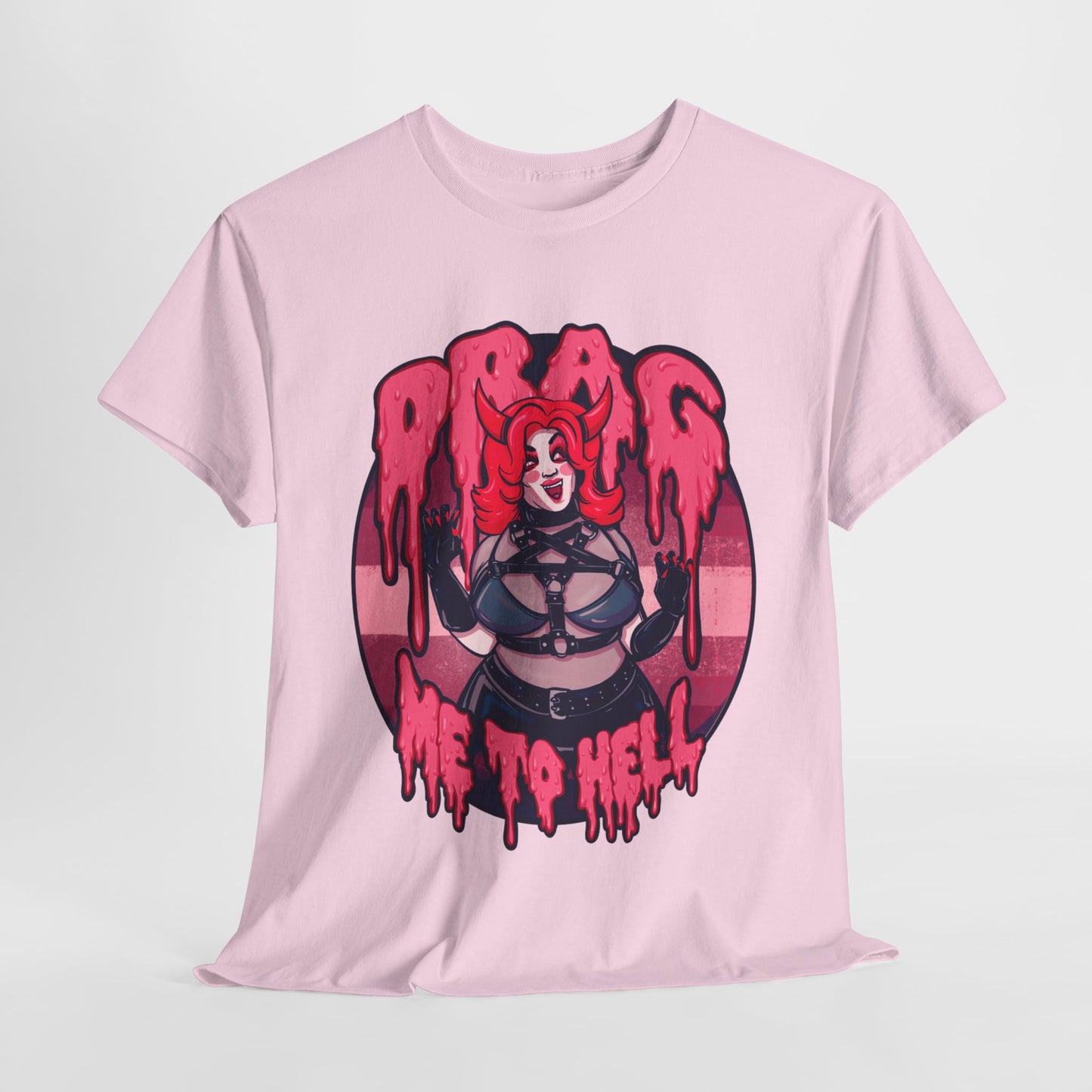 Drag Me To Hell Unisex Heavy Cotton Tee