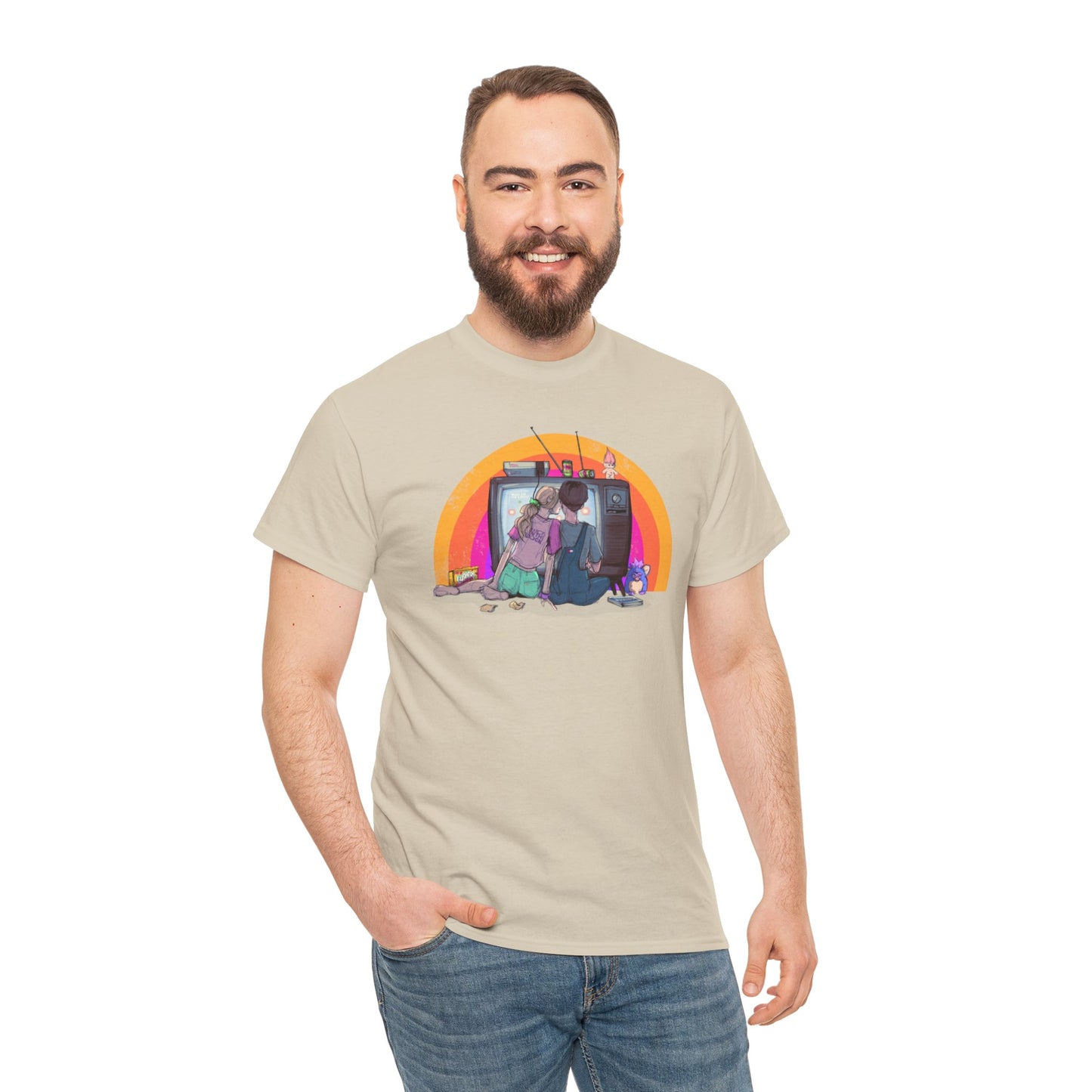 First Kiss Unisex Heavy Cotton Tee