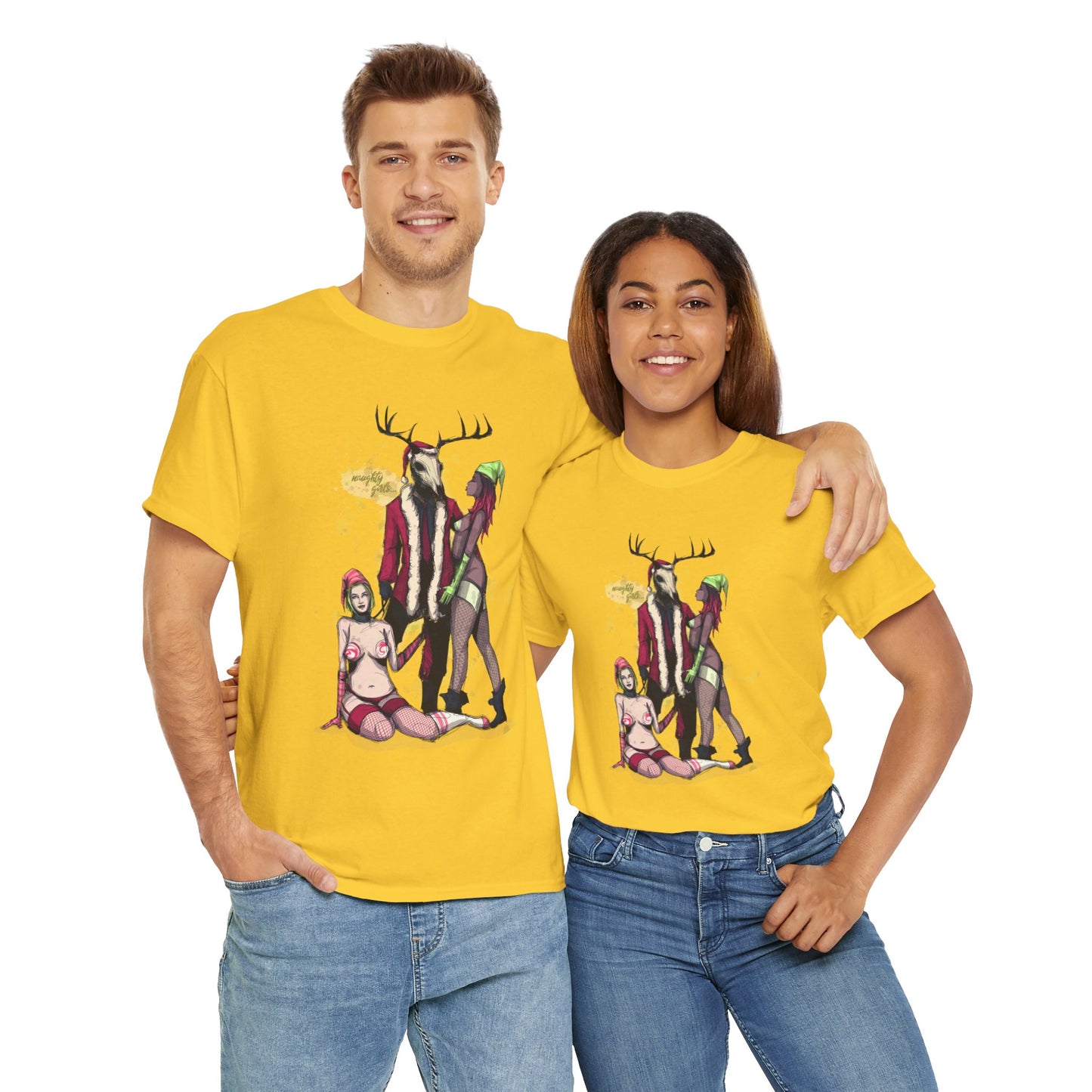 Deer Daddy Series 6: Daddy Claus Unisex Heavy Cotton Tee