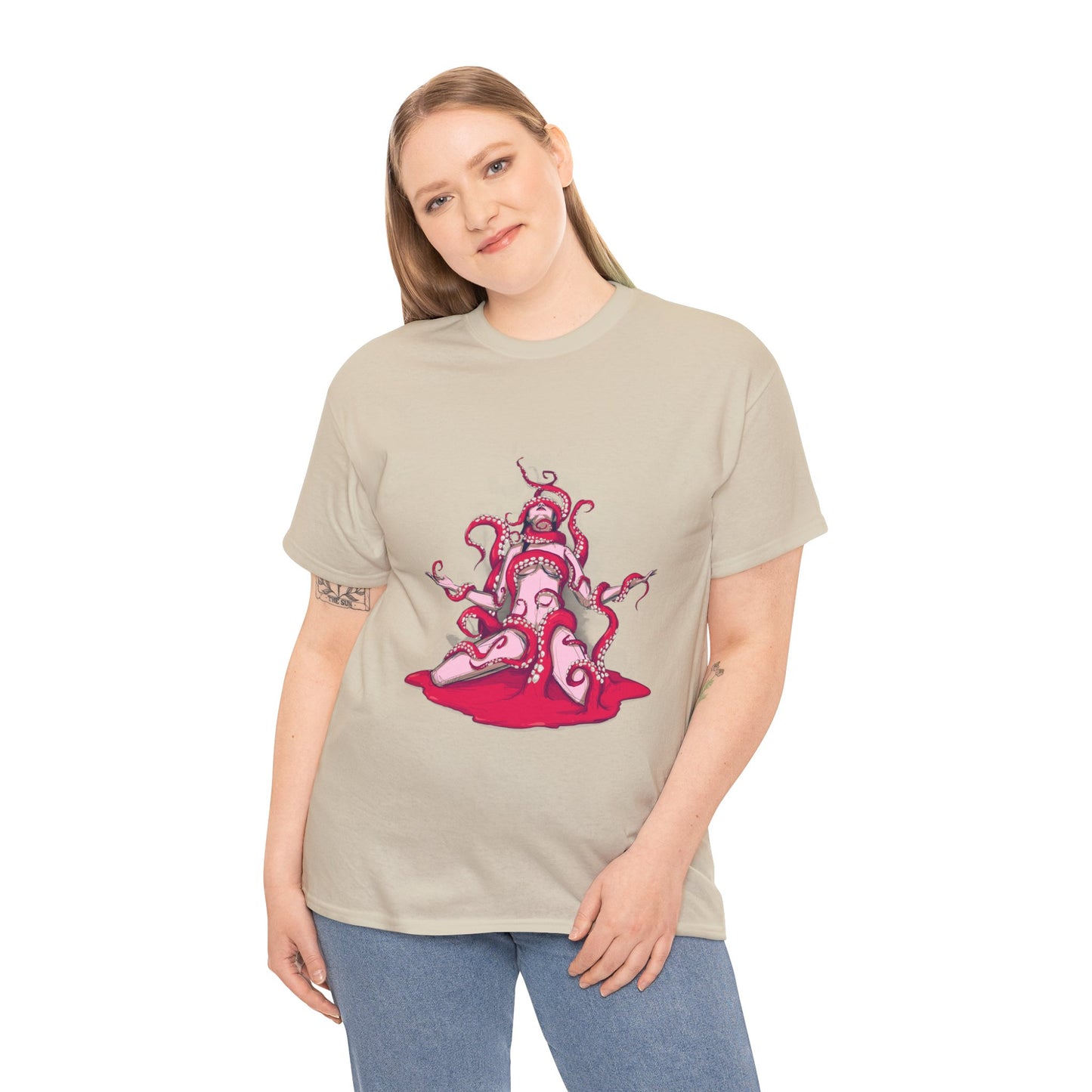 Heart Of The Devil Unisex Heavy Cotton Tee