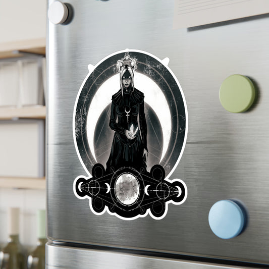 Moon Goddess Kiss-Cut Vinyl Decal