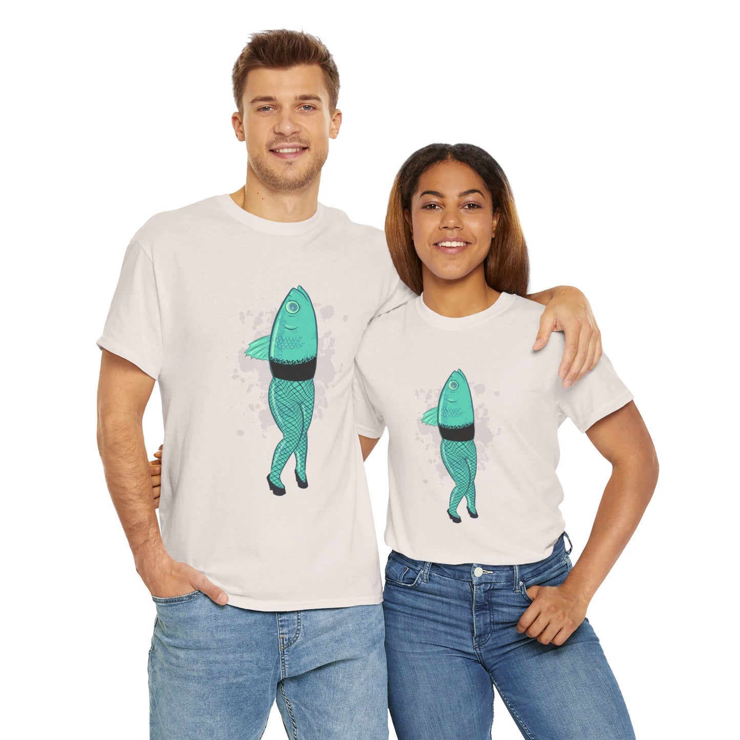 Fishnets Unisex Heavy Cotton Tee