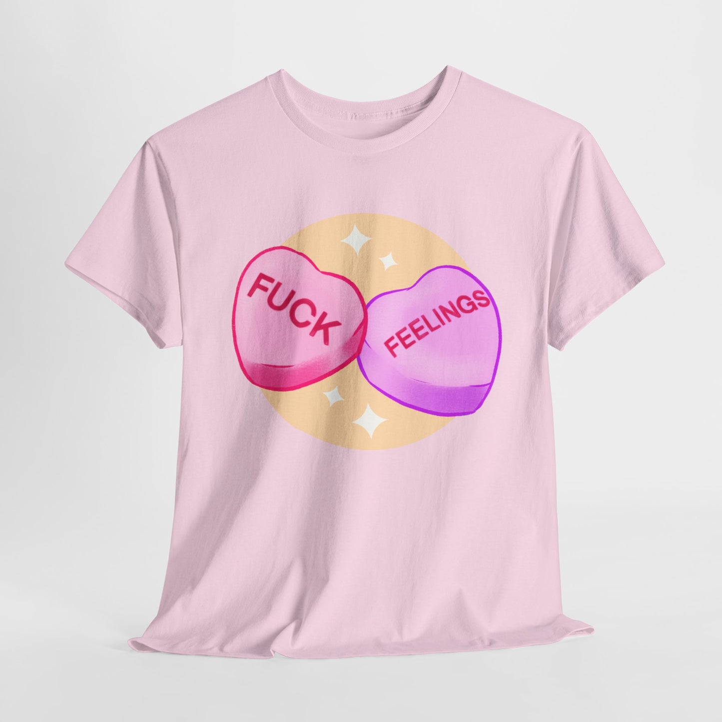 Fuck Feelings Unisex Heavy Cotton Tee