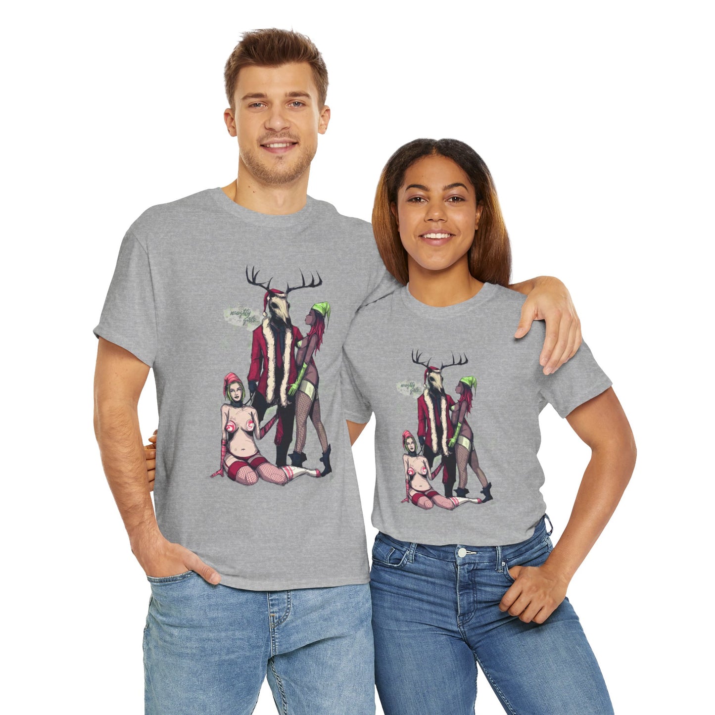 Deer Daddy Series 6: Daddy Claus Unisex Heavy Cotton Tee