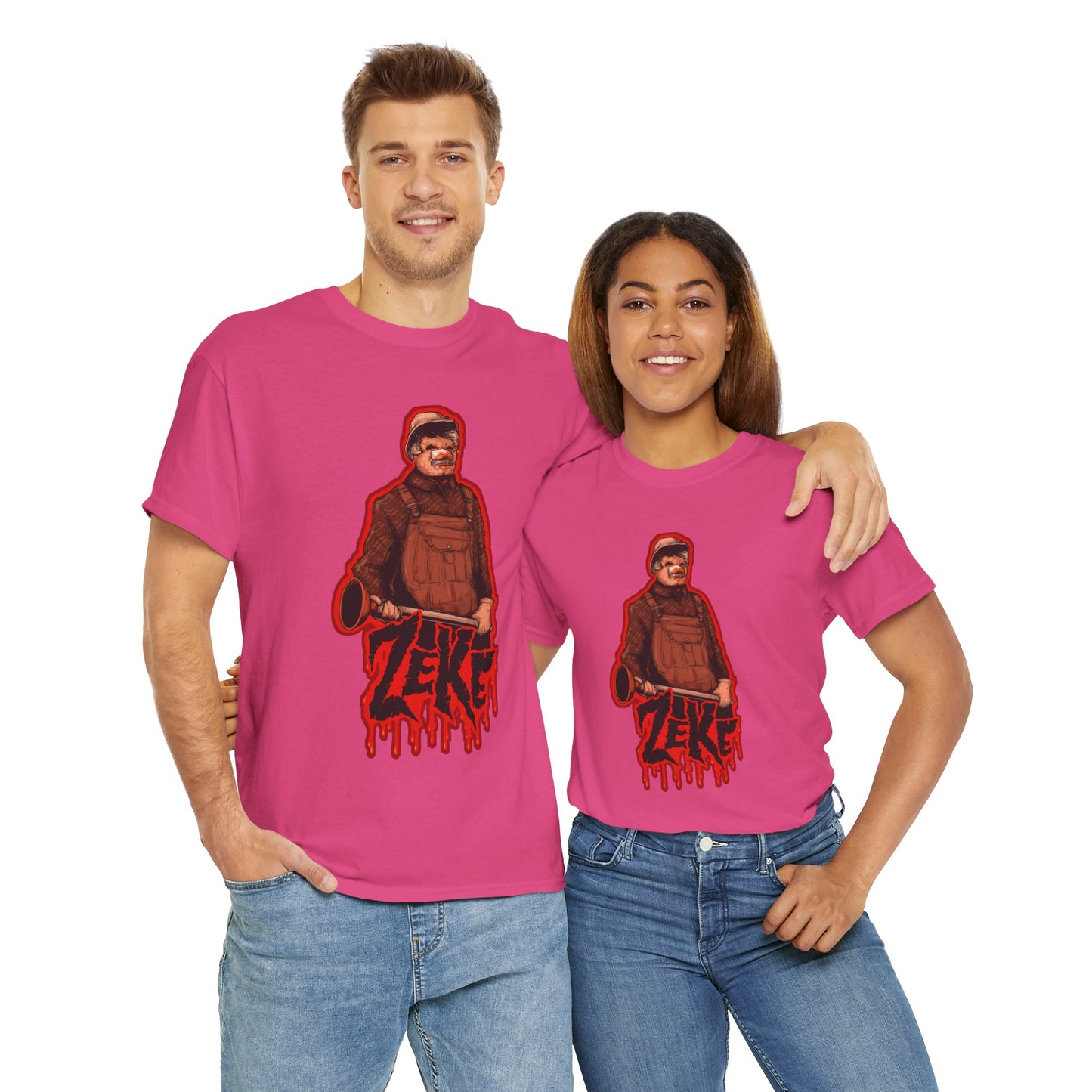 Zeke The Plumber Unisex Heavy Cotton Tee