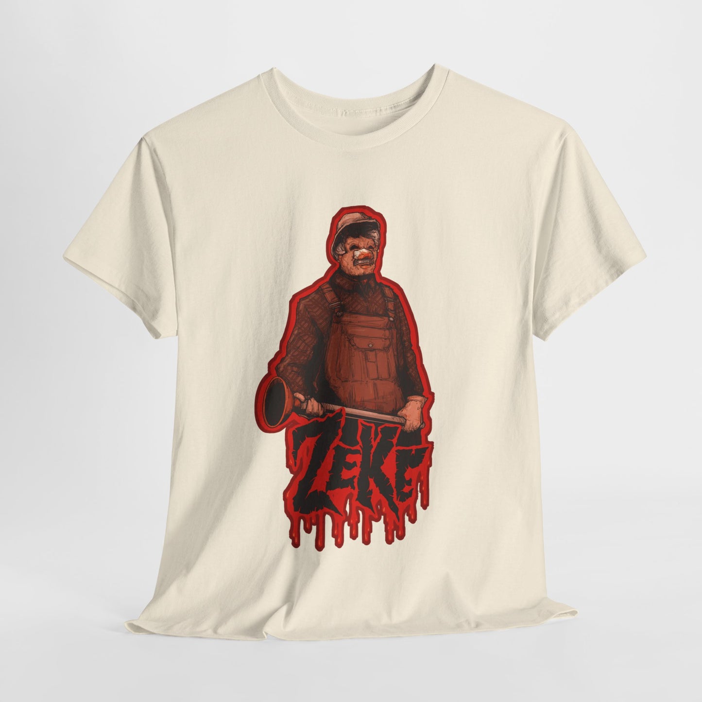 Zeke The Plumber Unisex Heavy Cotton Tee