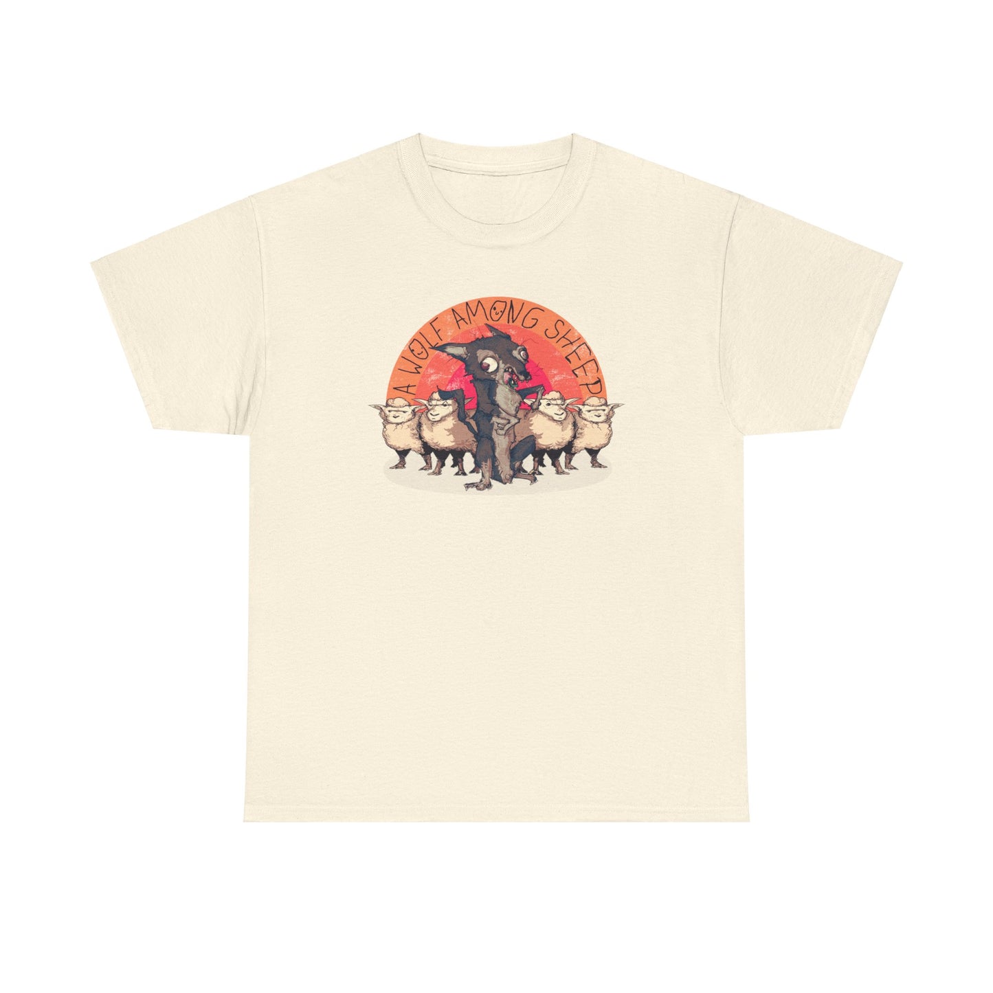 A Wolf Among Sheep Unisex Heavy Cotton Tee