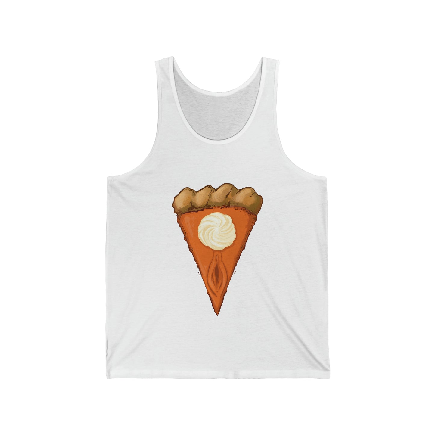 Pumpkin Pie Unisex Jersey Tank