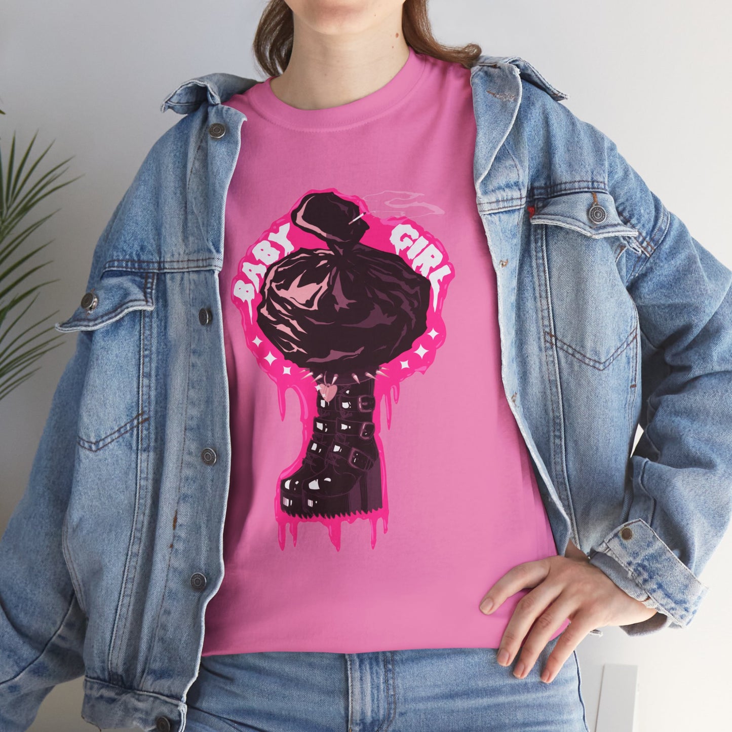 Trash Baby Girl Unisex Heavy Cotton Tee