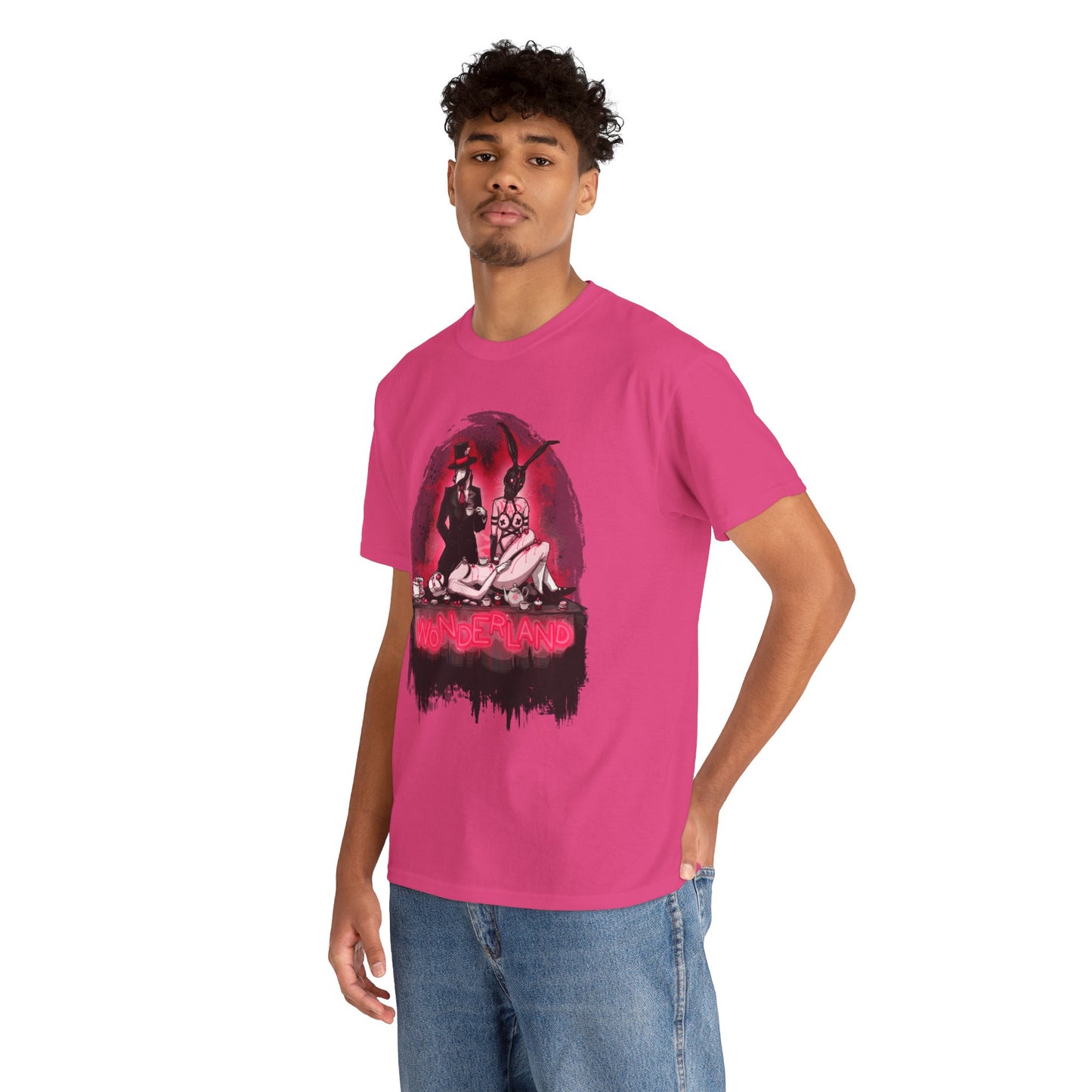 Wonderland Unisex Heavy Cotton Tee