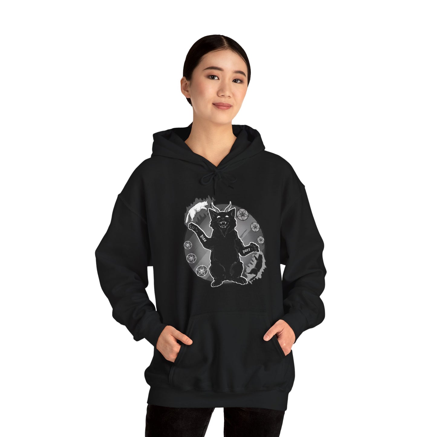 Baphocat II Unisex Heavy Blend Hooded Sweatshirt