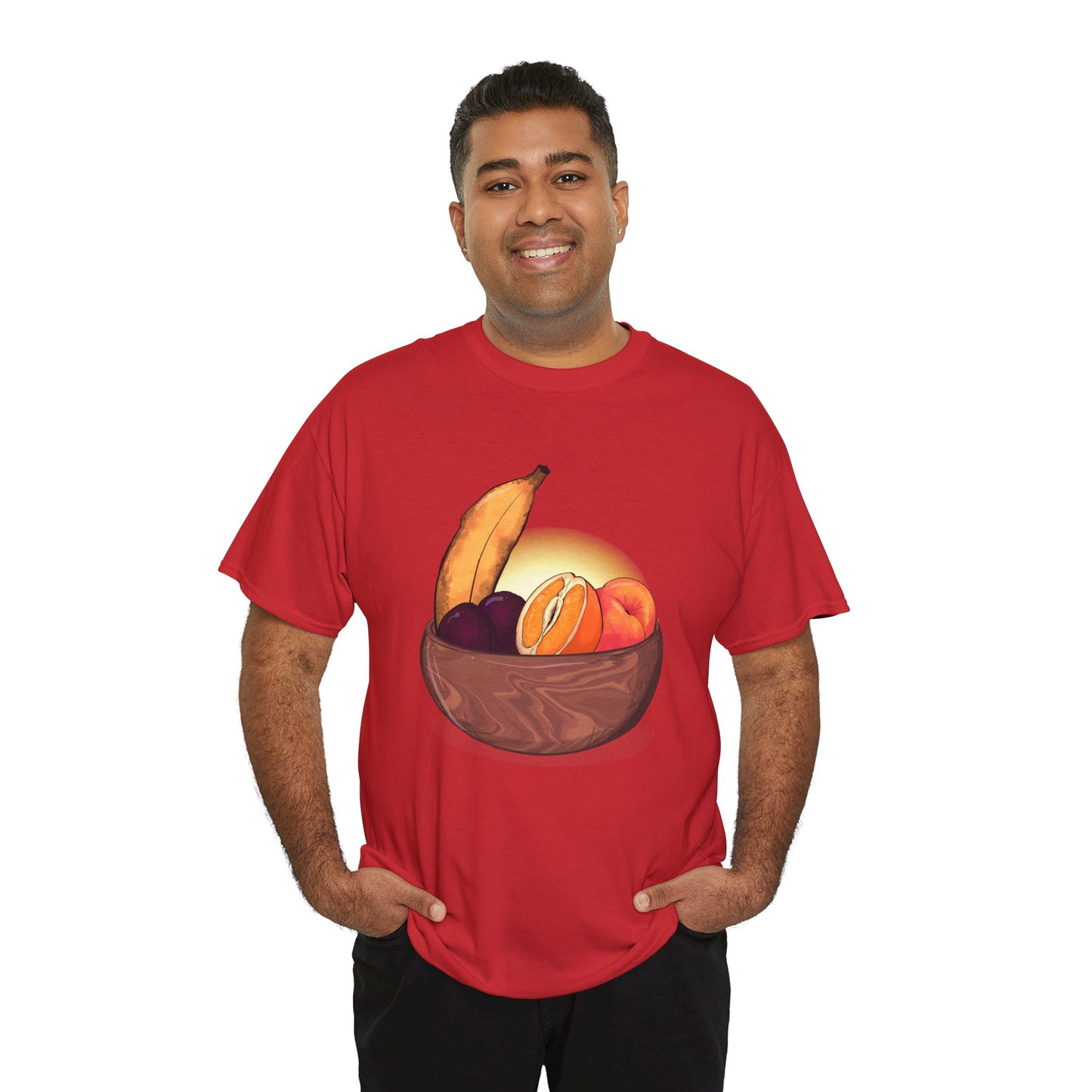 Adult Fruit Basket Unisex Heavy Cotton Tee