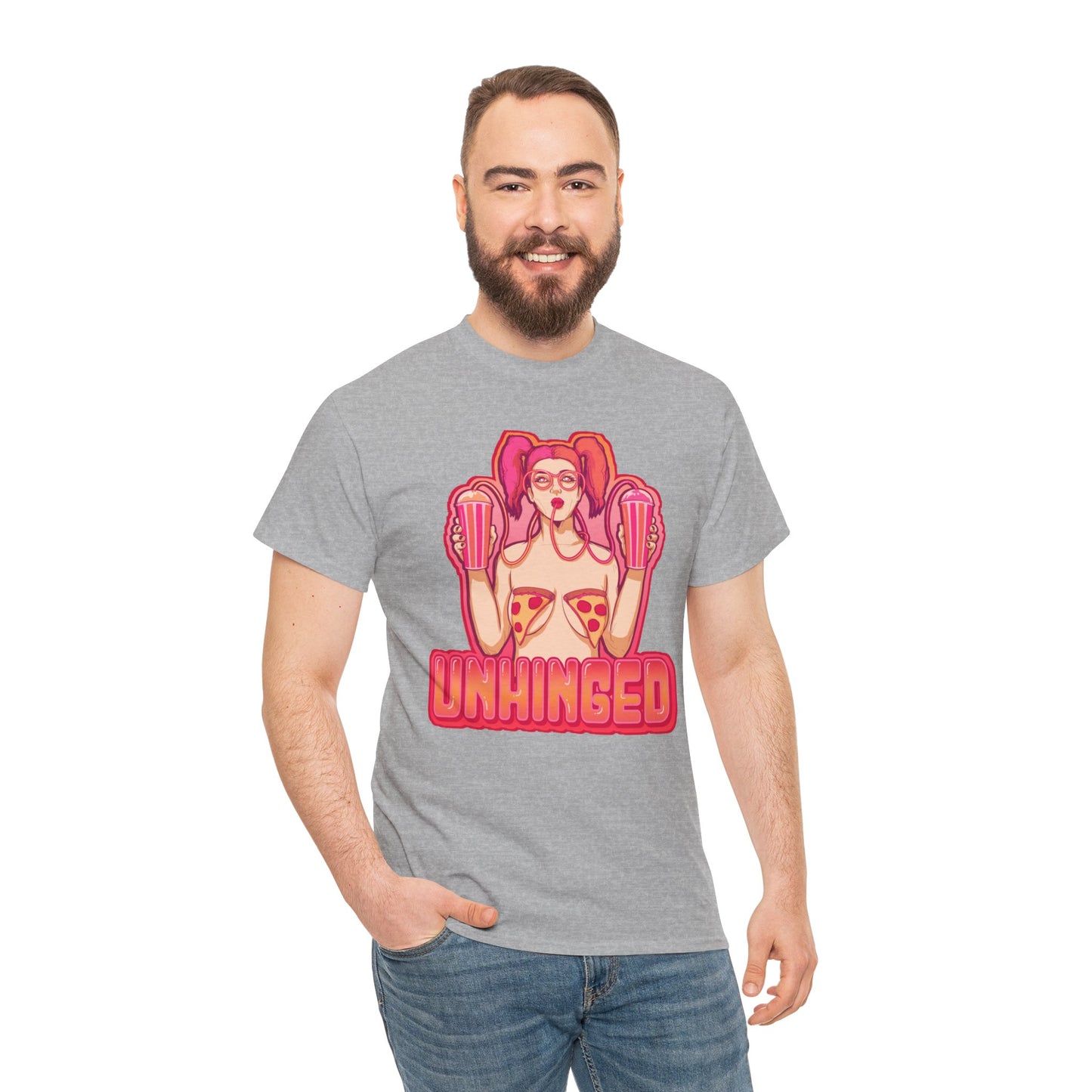 Unhinged Unisex Heavy Cotton Tee