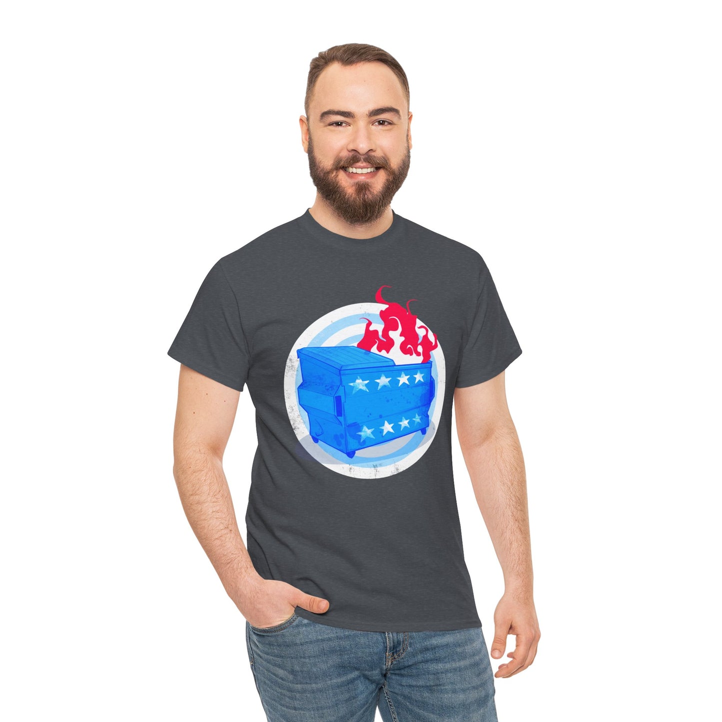 American Dumpster Firre Unisex Heavy Cotton Tee