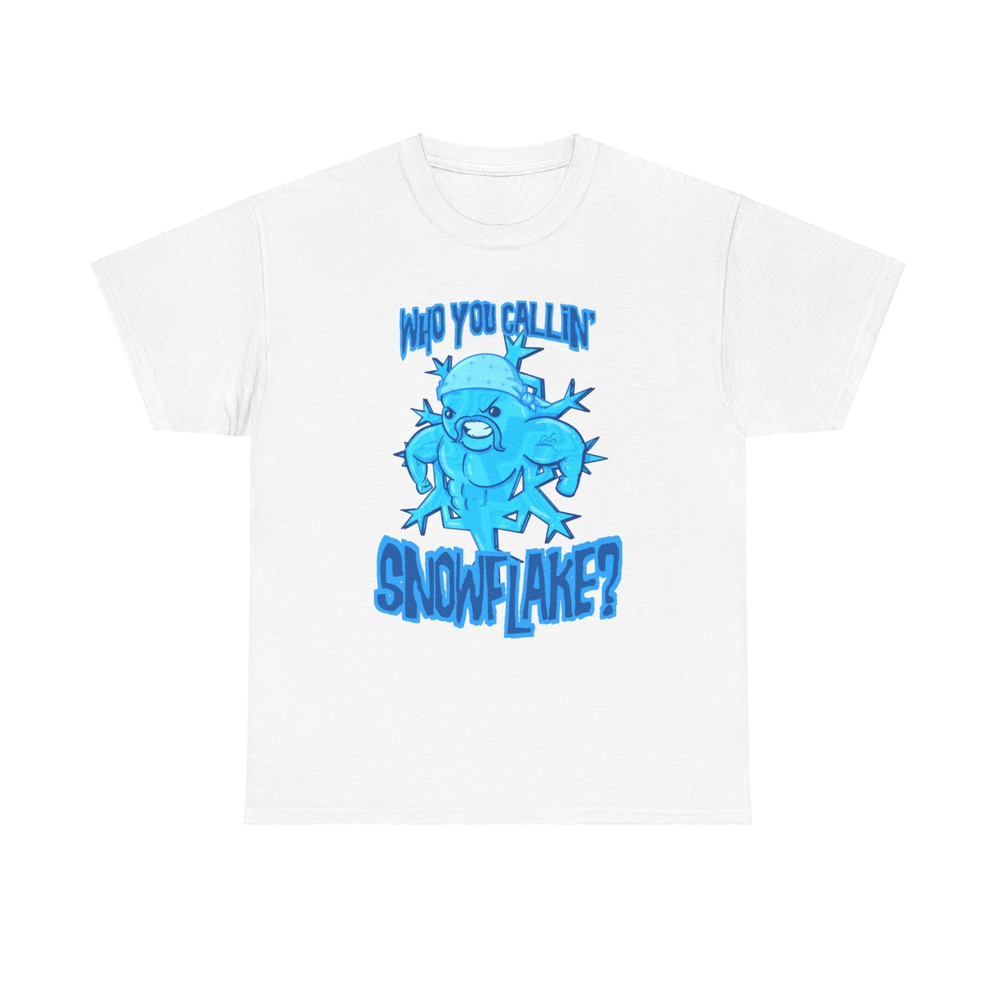 Tough Snowflake Unisex Heavy Cotton Tee