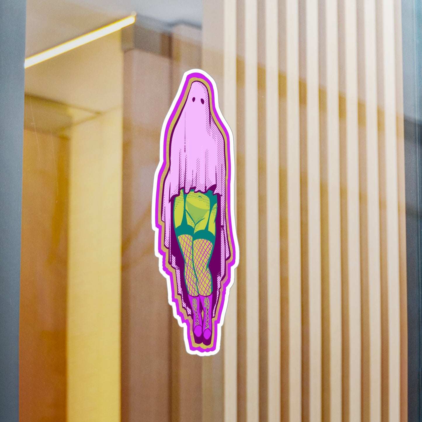 Sexy Ghost Kiss-Cut Vinyl Decal