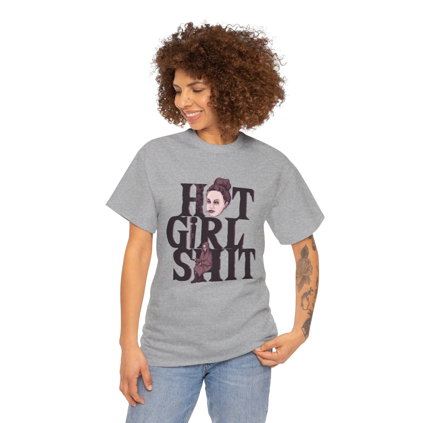 Hot Girl Shit Unisex Heavy Cotton Tee