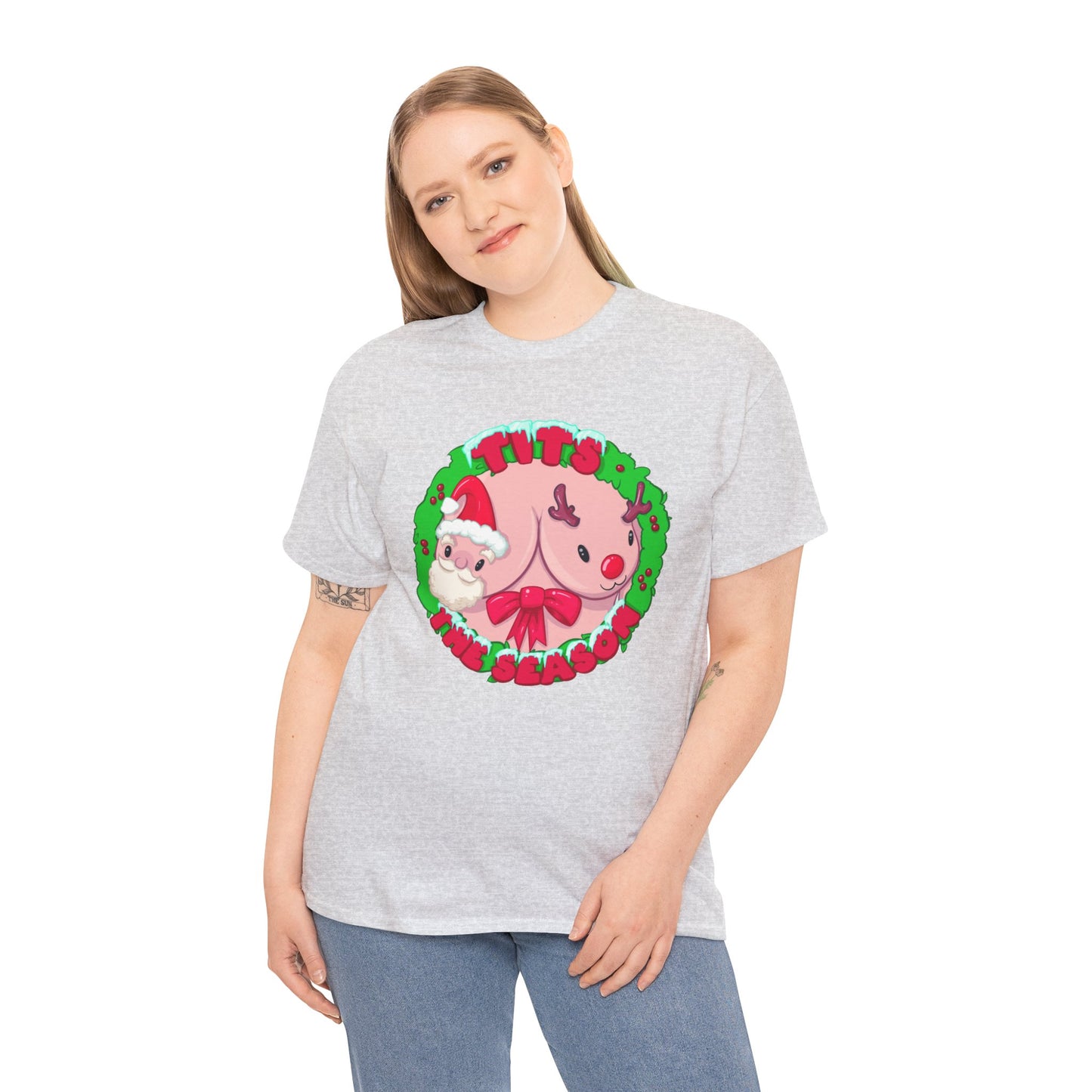 Tits The Season Unisex Heavy Cotton Tee
