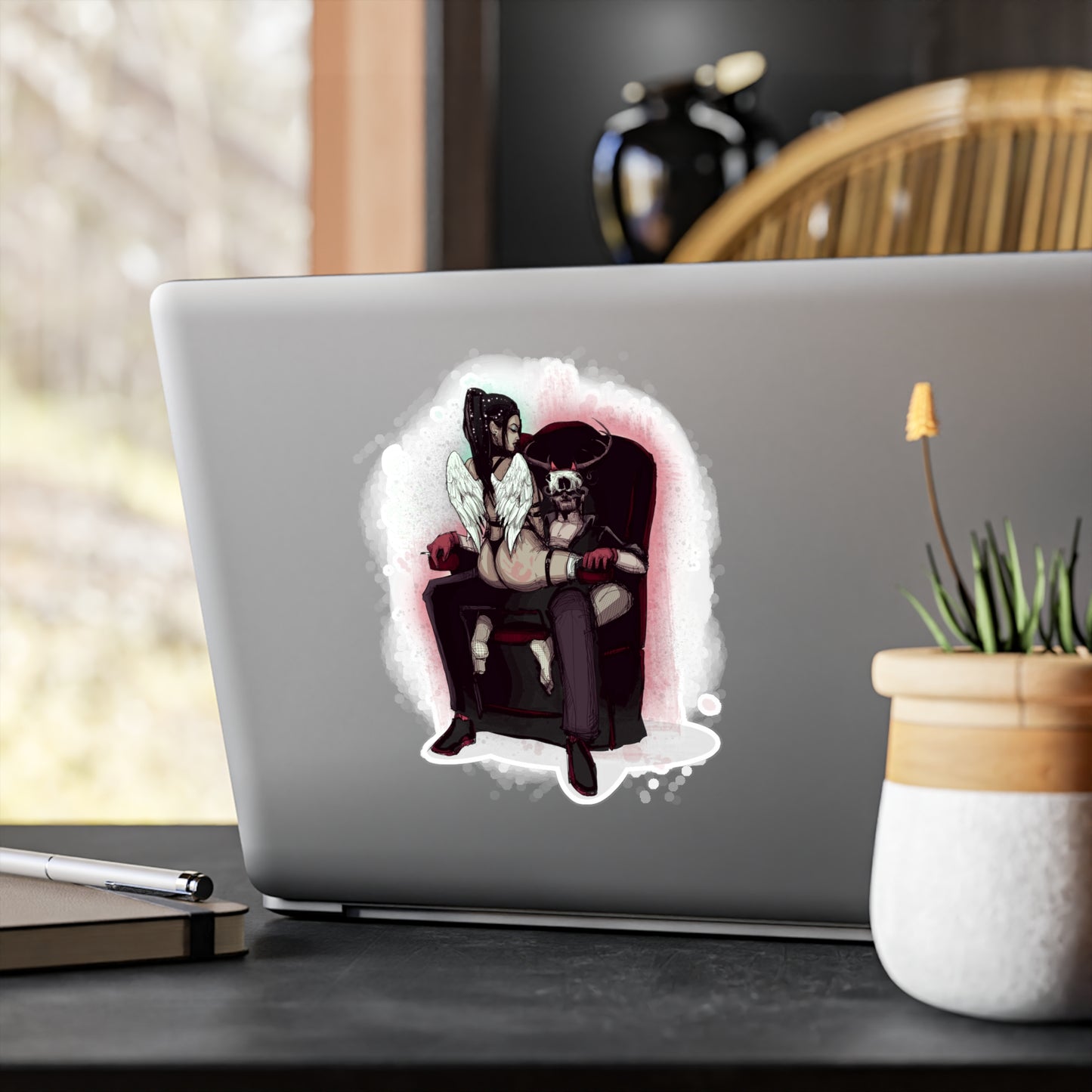 Deer Daddy Series 9: Angels & Demons Kiss-Cut Vinyl Decal