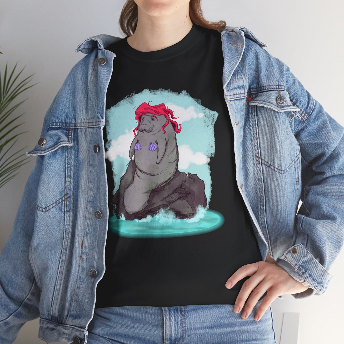 The Big Manatee Unisex Heavy Cotton Tee