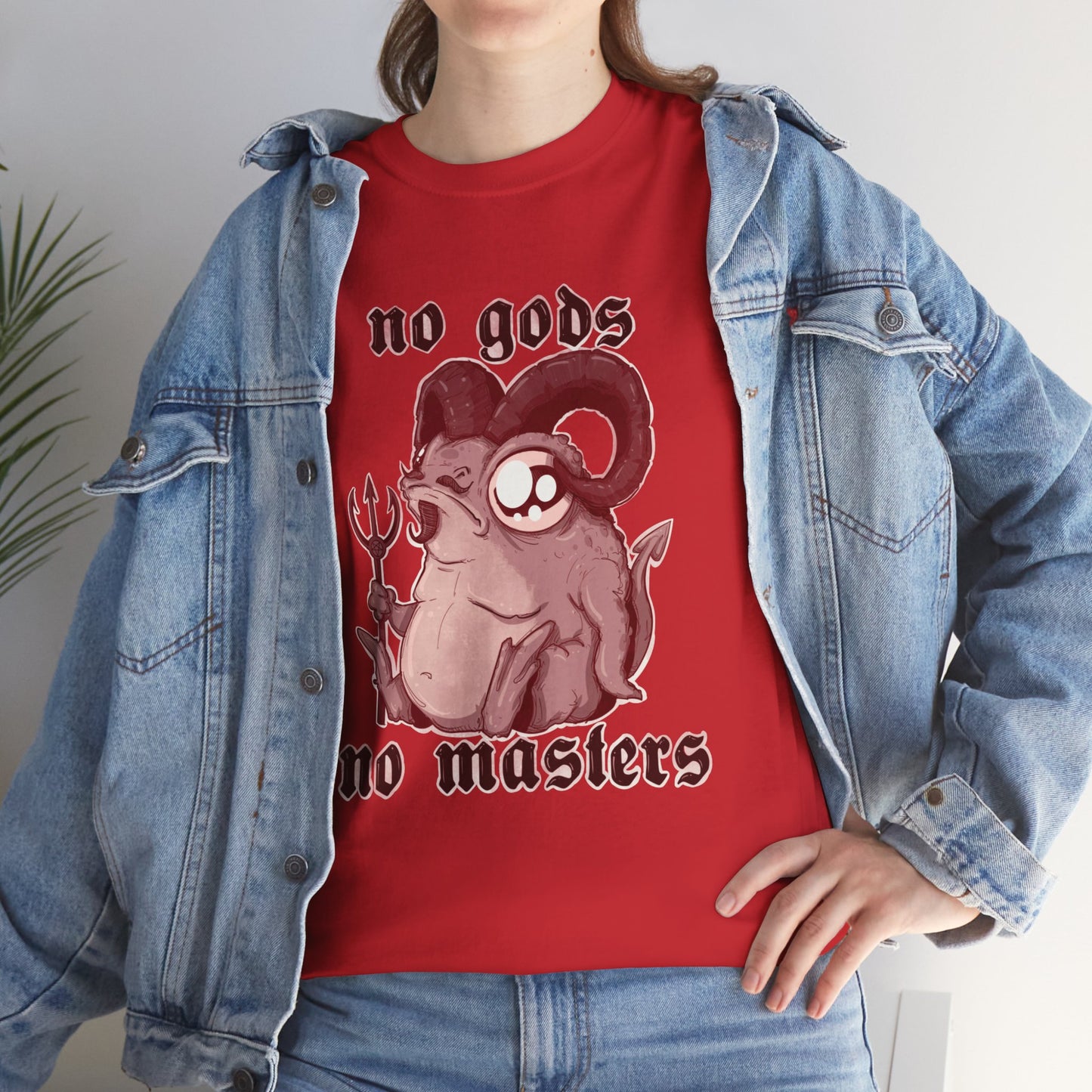 No Gods No Masters Unisex Heavy Cotton Tee