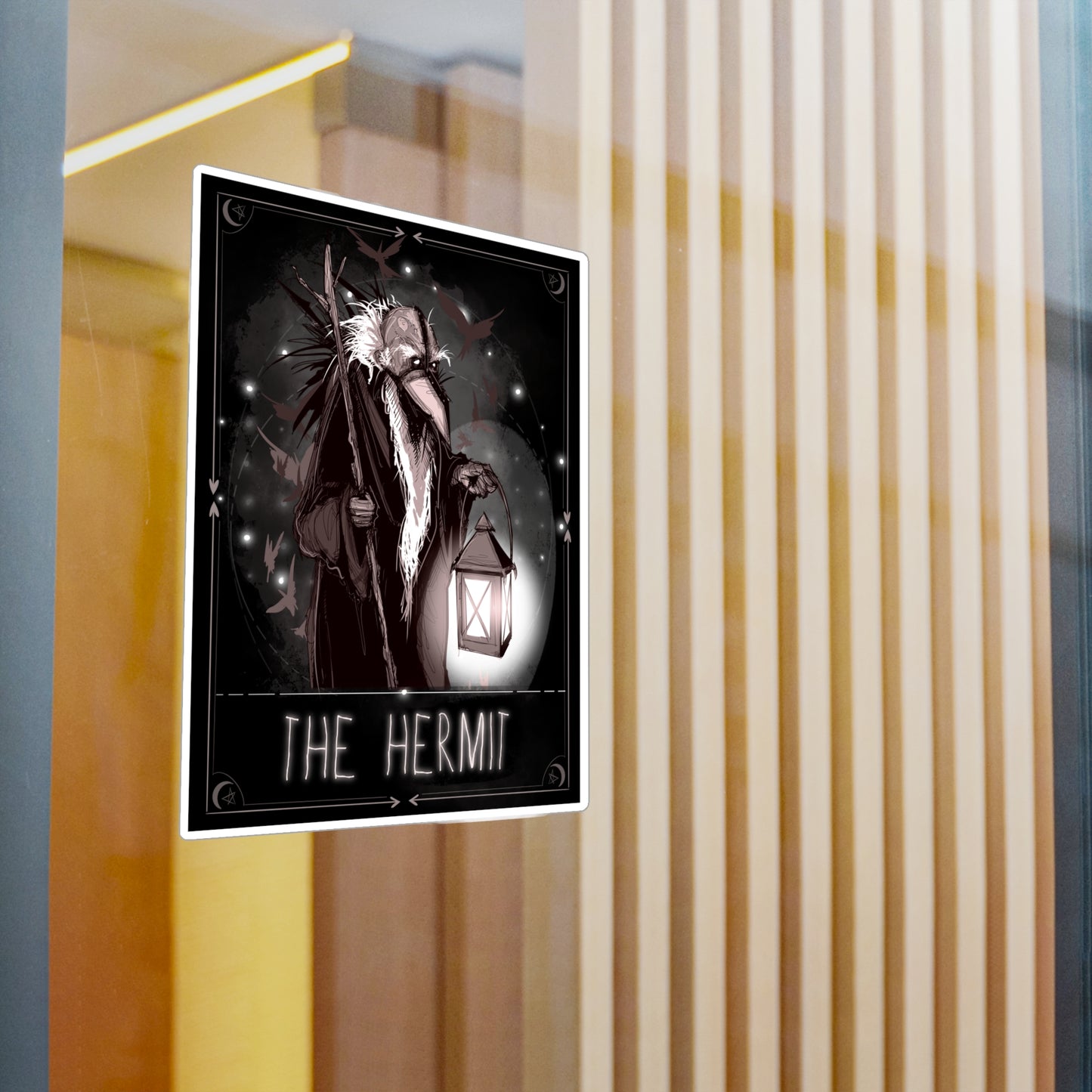 The Hermit Kiss-Cut Vinyl Decal