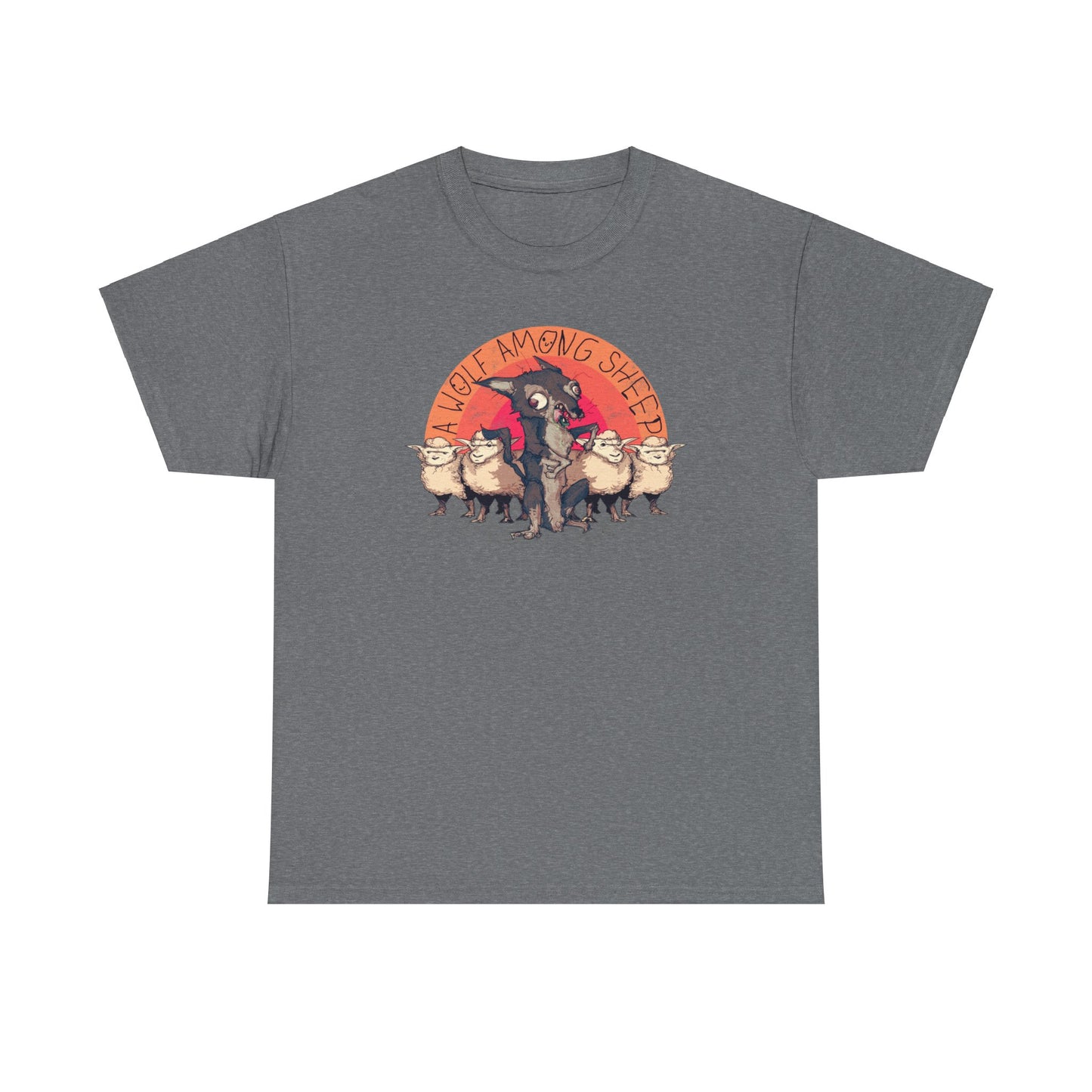 A Wolf Among Sheep Unisex Heavy Cotton Tee