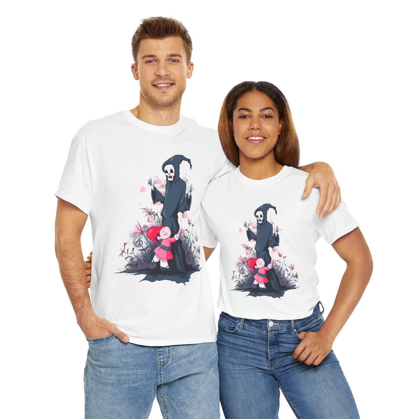 Reaper Hug Unisex Heavy Cotton Tee