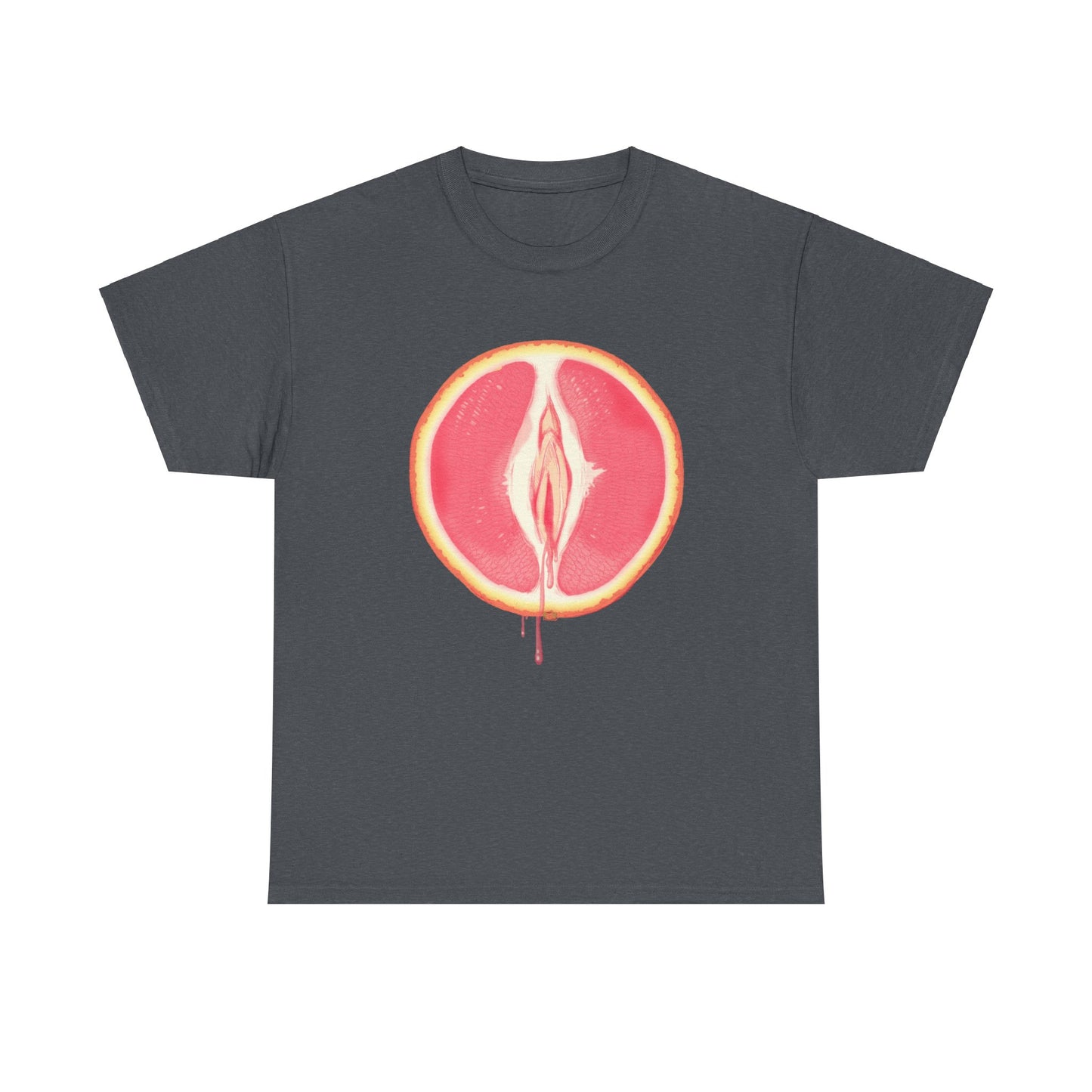 Grapefruit Unisex Heavy Cotton Tee