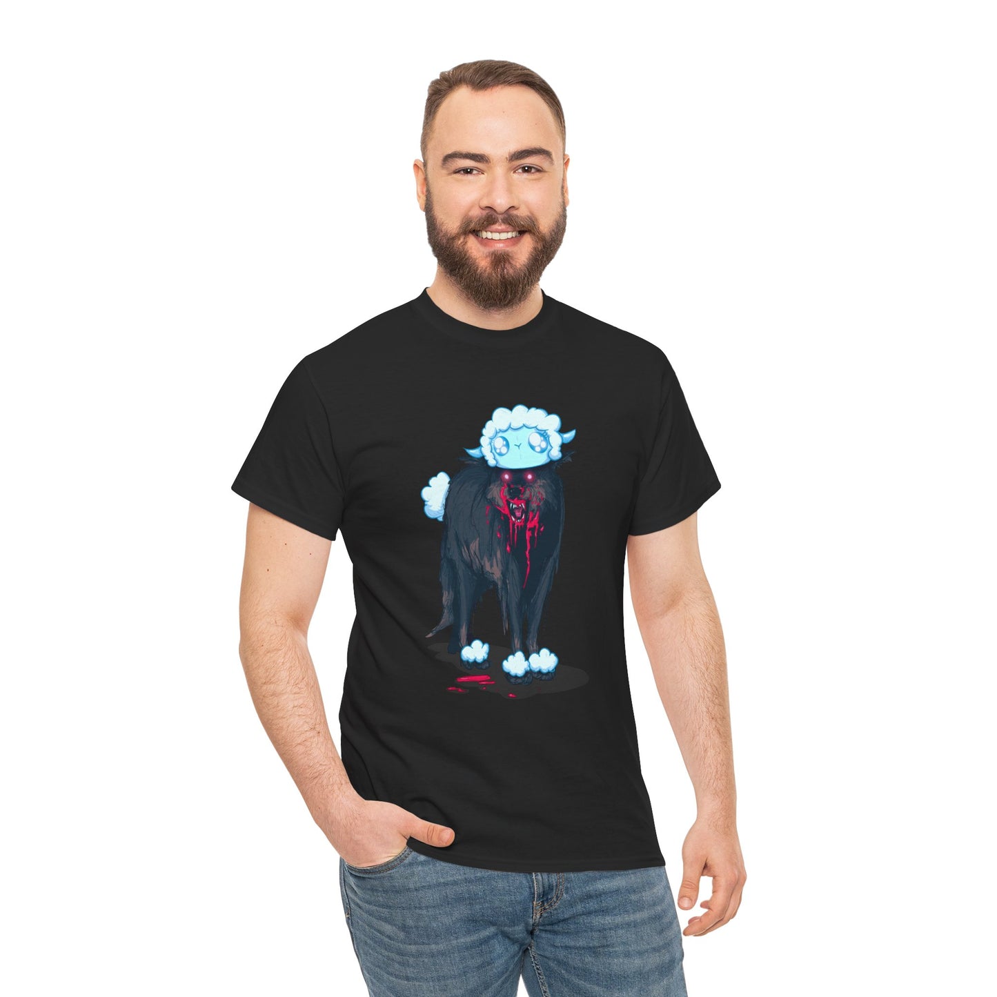 Wolf In Sheep's Clothing Unisex Heavy Cotton Tee