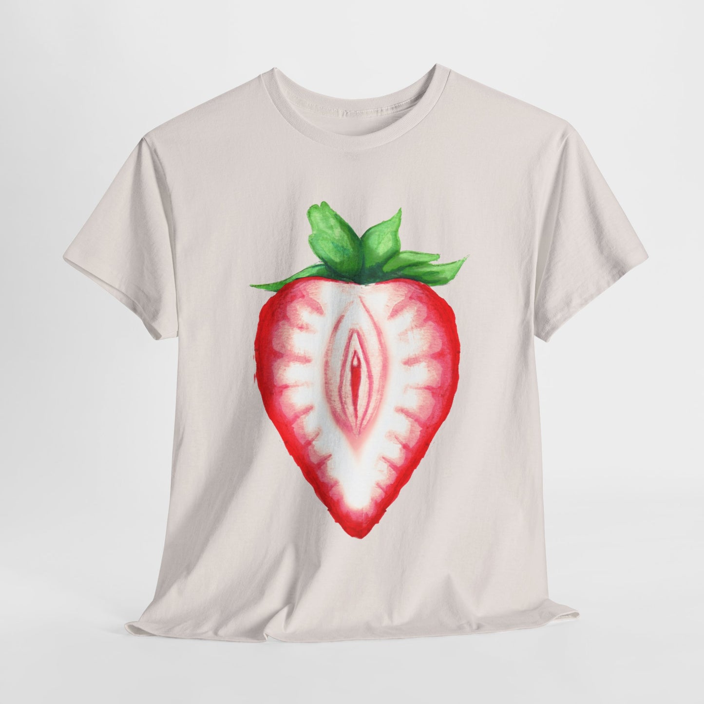 Juicy Strawberry Unisex Heavy Cotton Tee
