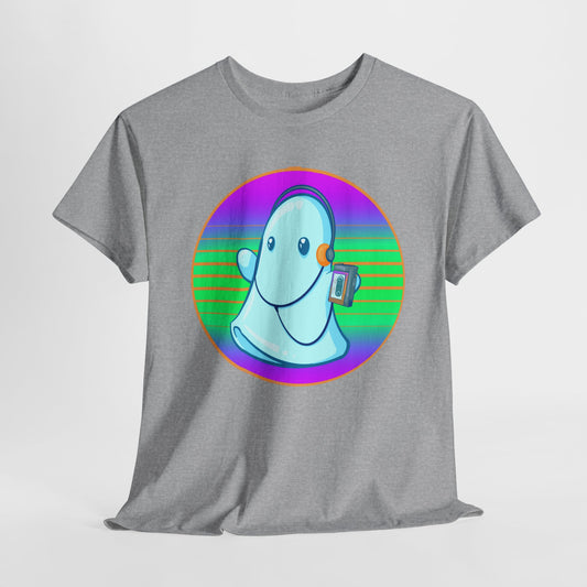 80s Ghost Unisex Heavy Cotton Tee