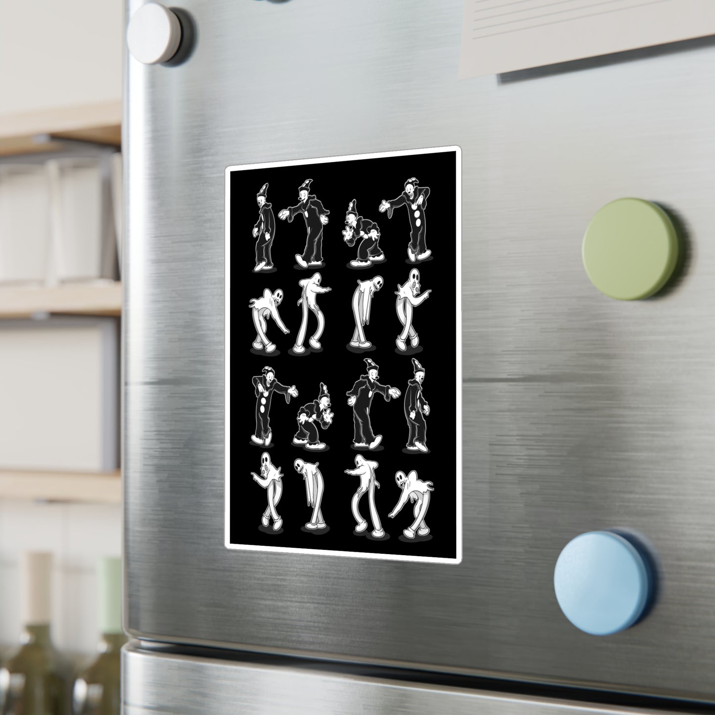Spooky Two Step Kiss-Cut Vinyl Decal