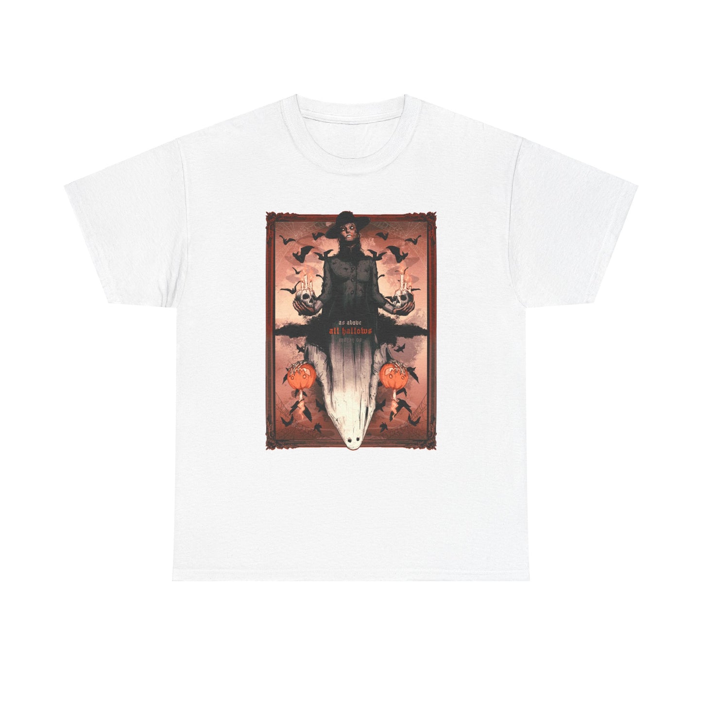 As Above So Below All Hallows Unisex Heavy Cotton Tee