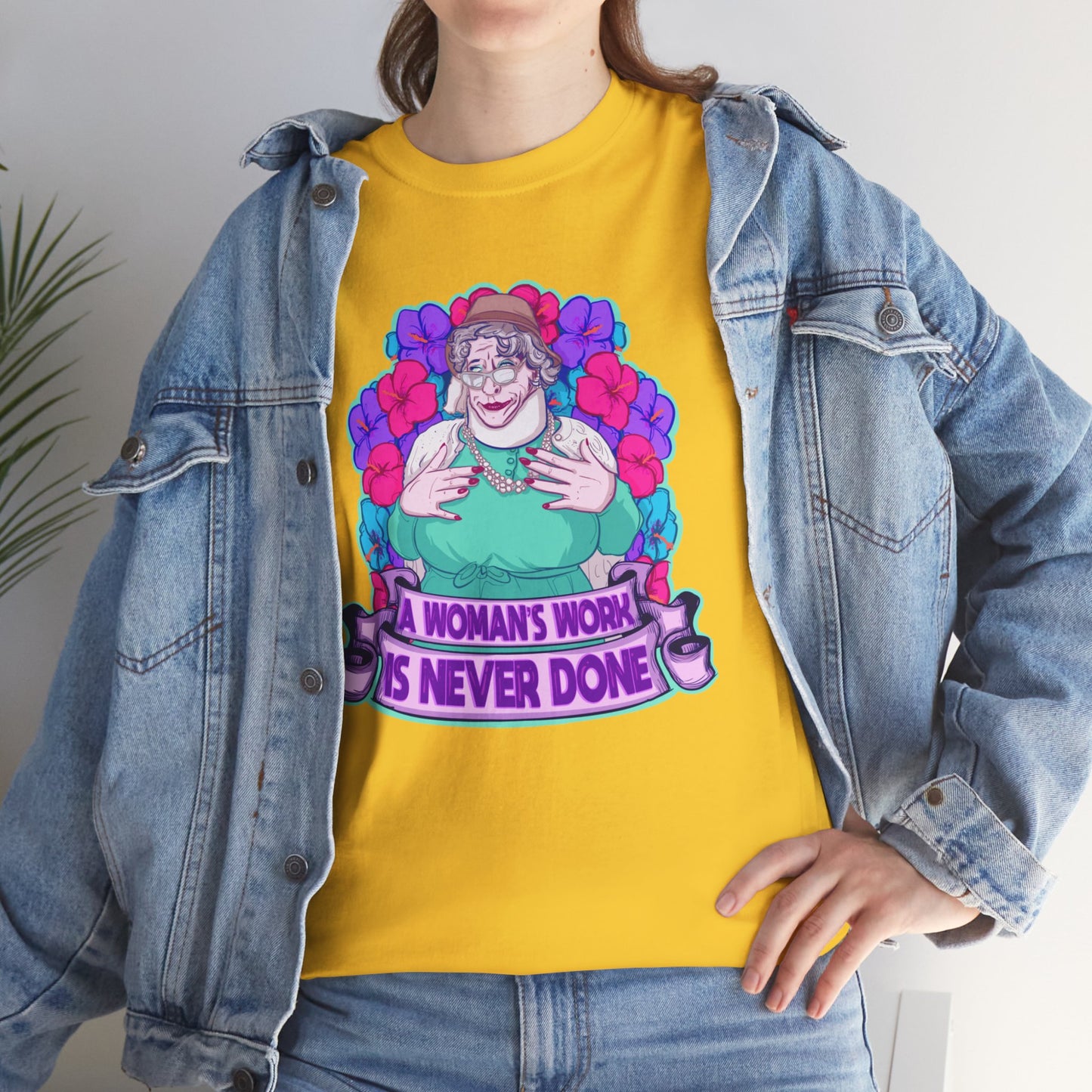 Auntie Nelda Unisex Heavy Cotton Tee