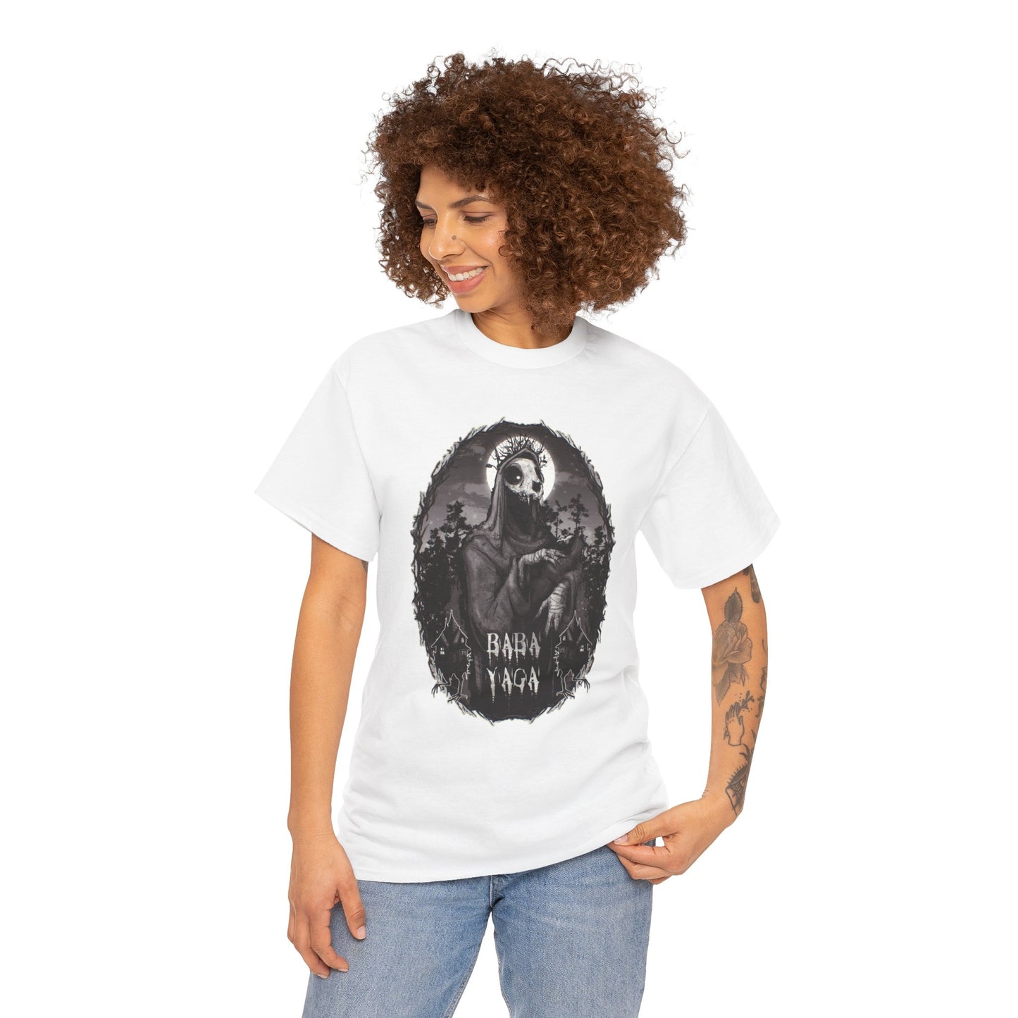 Baba Yaga Unisex Heavy Cotton Tee