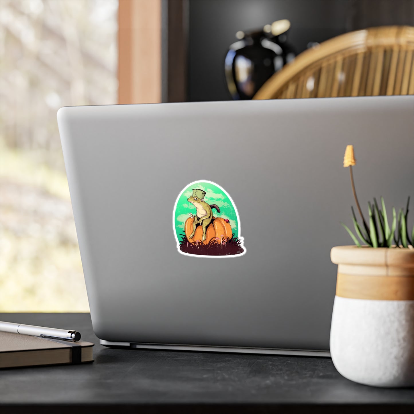 Frogenstein Kiss-Cut Vinyl Decal