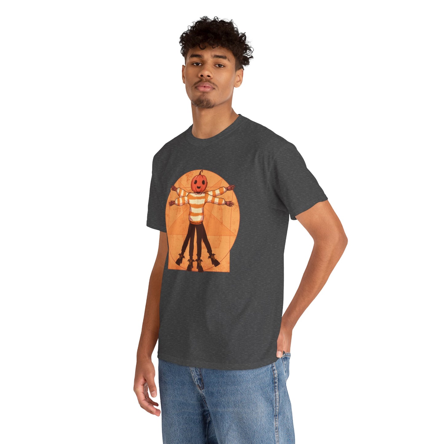 Vitruvian Halloween Unisex Heavy Cotton Tee