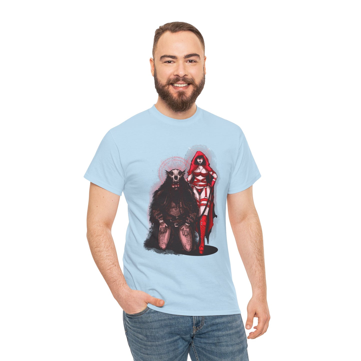 Taming The Wolf Unisex Heavy Cotton Tee