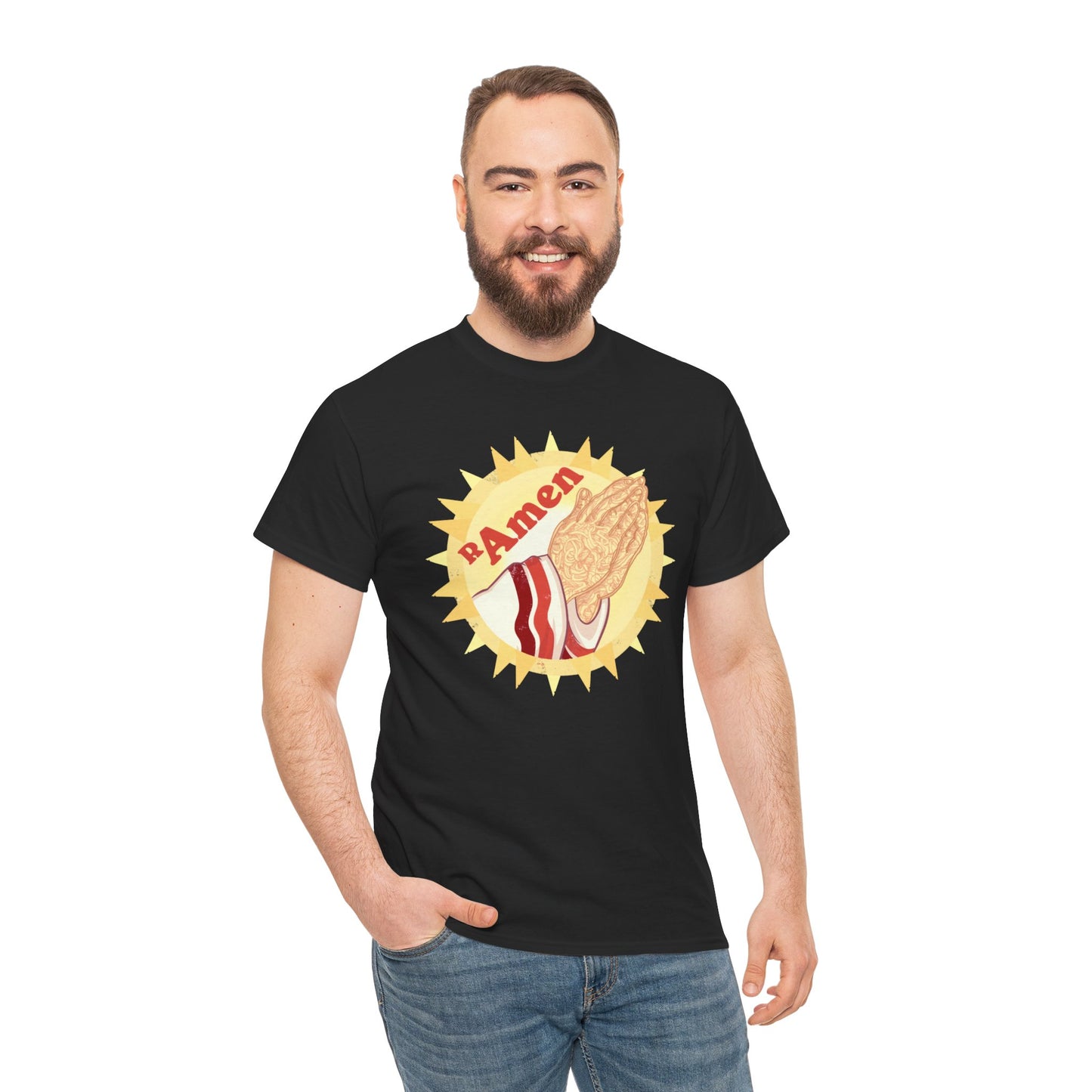 Ramen Unisex Heavy Cotton Tee