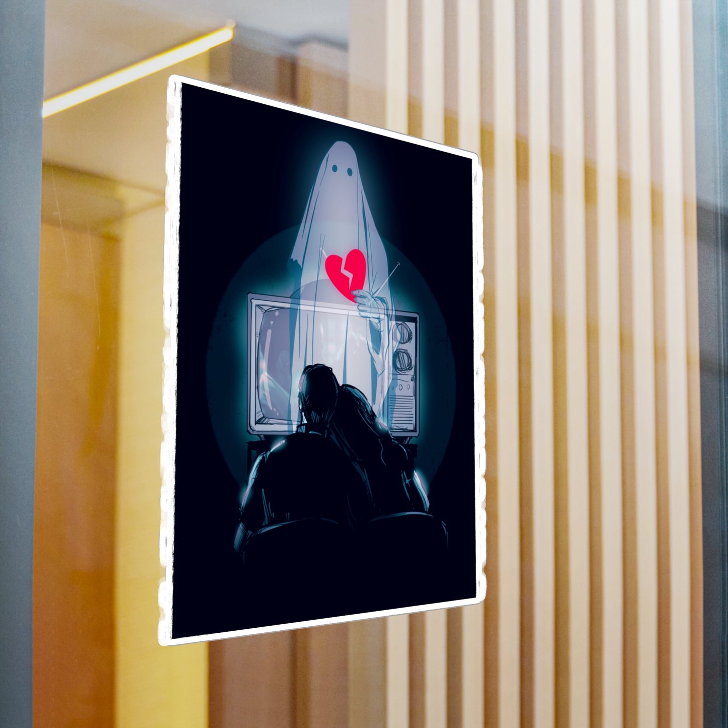 Lost Love Kiss-Cut Vinyl Decal