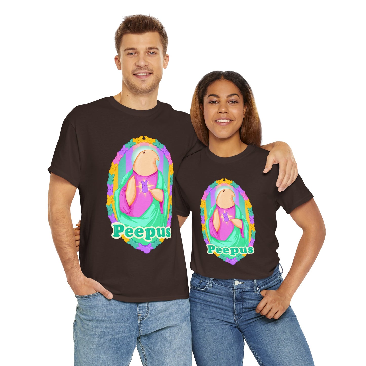 Peepus Unisex Heavy Cotton Tee