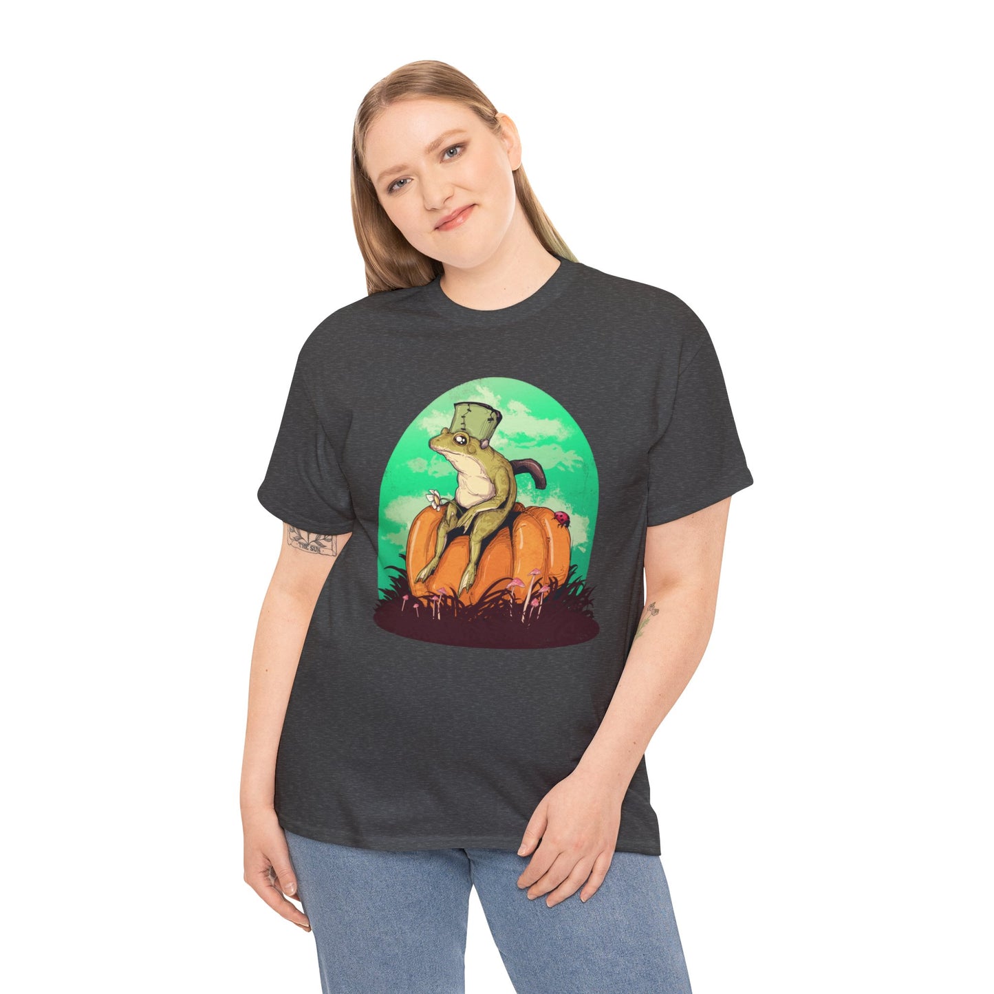 Frogenstein Unisex Heavy Cotton Tee