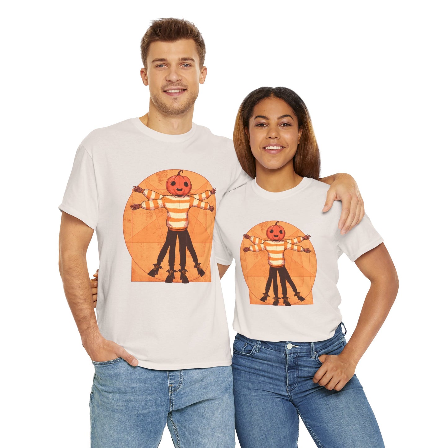 Vitruvian Halloween Unisex Heavy Cotton Tee