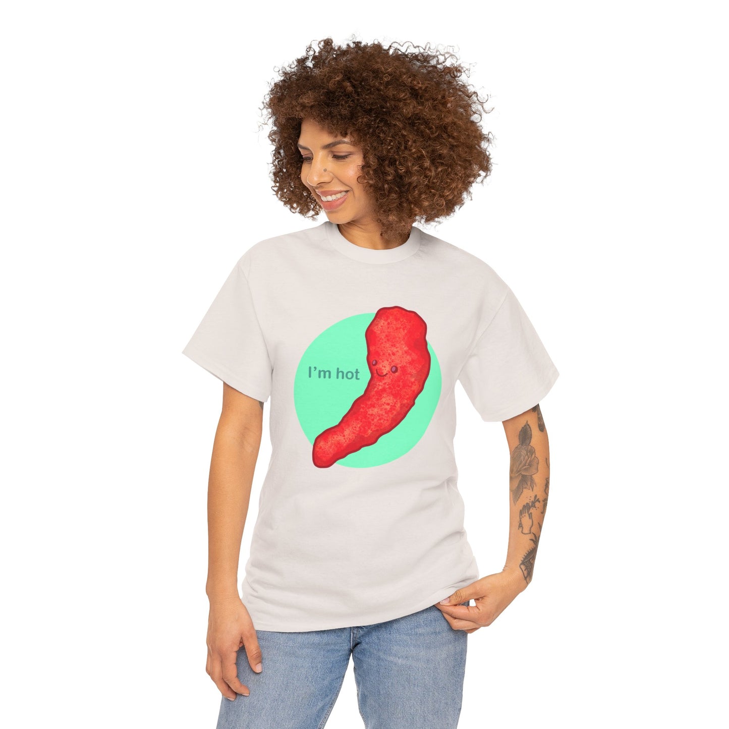 I'm Hot Unisex Heavy Cotton Tee