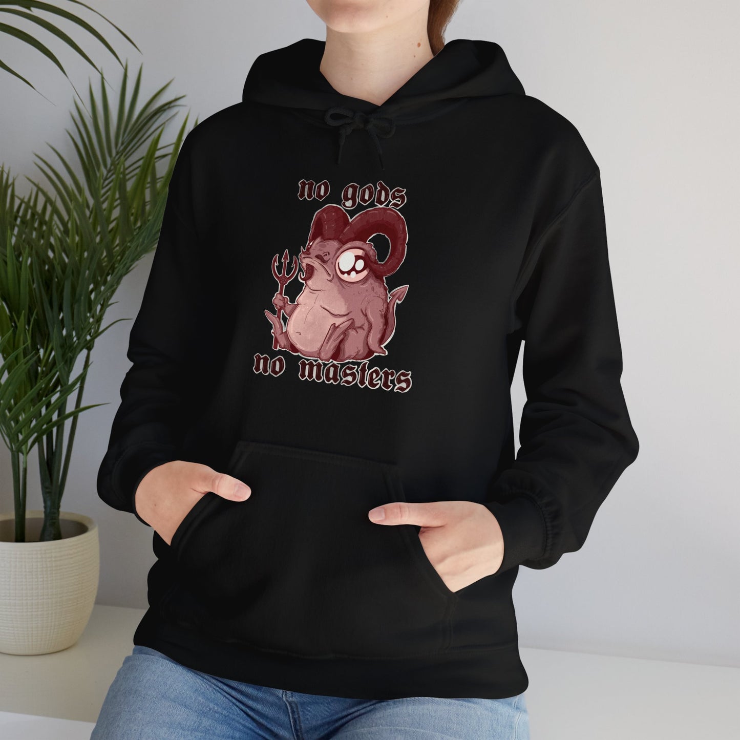 No Gods No Masters Unisex Heavy Blend Hooded Sweatshirt